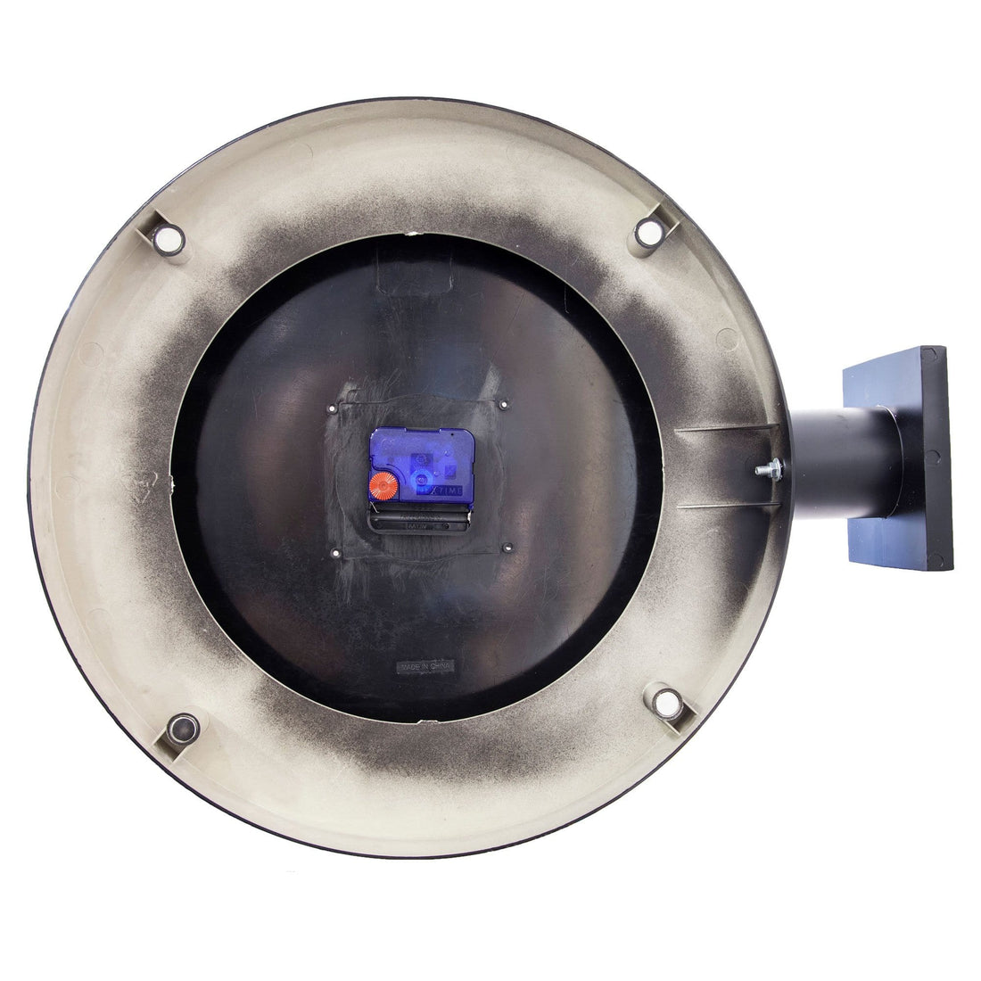 Wall clock -  36 cm - Aluminum/Glass - 'Station Double' - Goat Corp