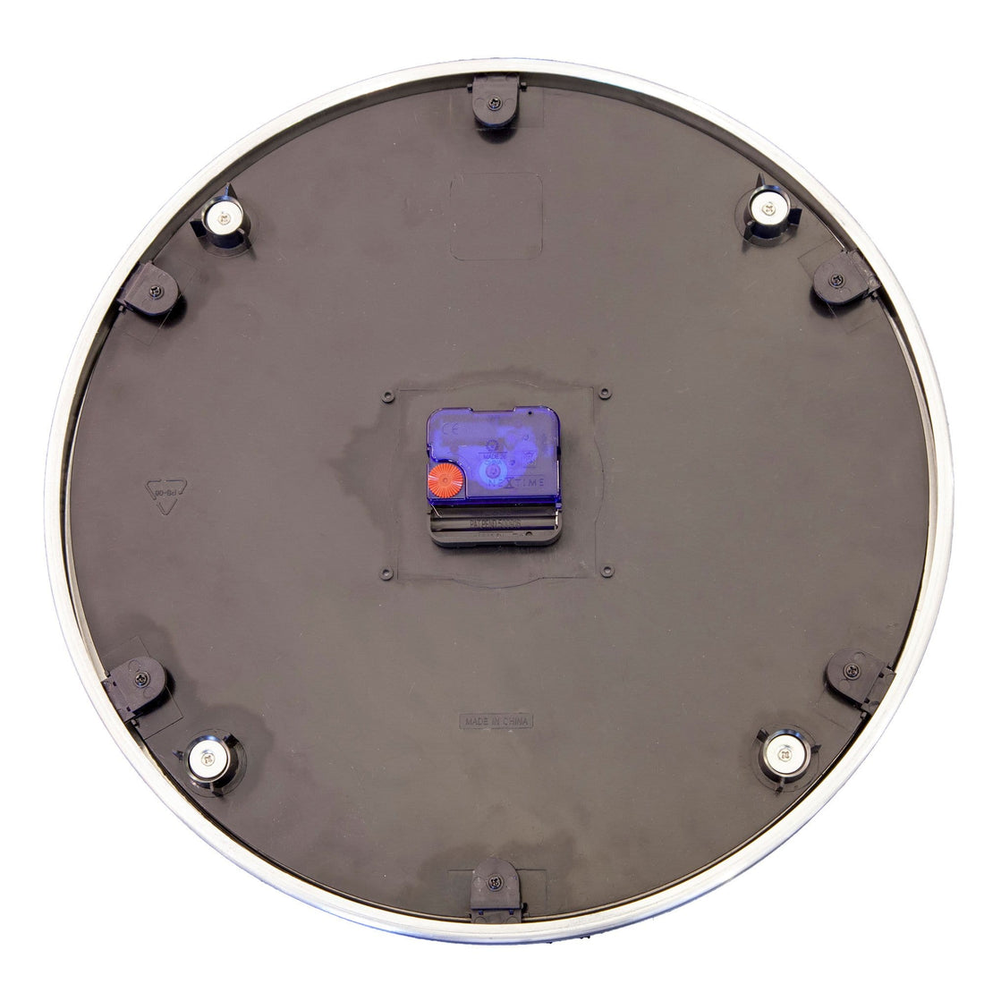 Wall clock -  36 cm - Aluminum/Glass - 'Station Double' - Goat Corp