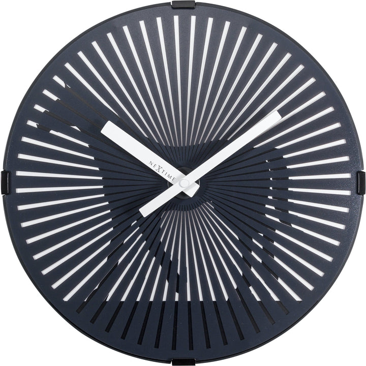 Wall clock-  30 cm - Plastic - Motion clock- 'Walking Horse' - Goat Corp