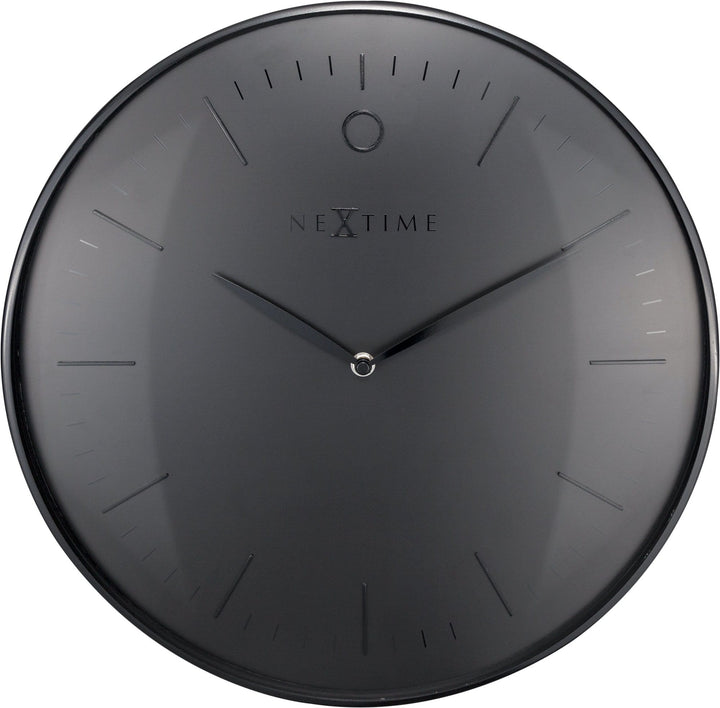 Wall clock-  40 cm - Metal - Dome shaped glass- 'Glamour' - Goat Corp