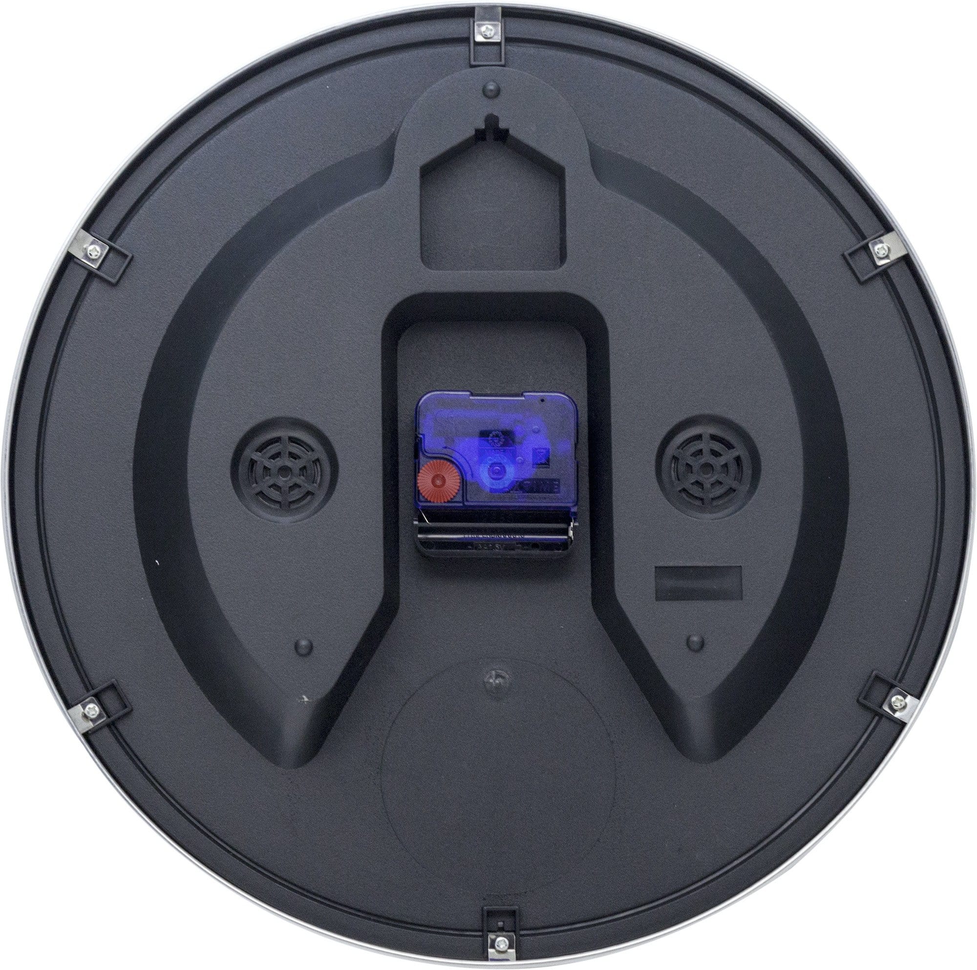 Wall clock-  33 cm - Metal - Dome Shaped Glass-  '60 Minutes' - Goat Corp