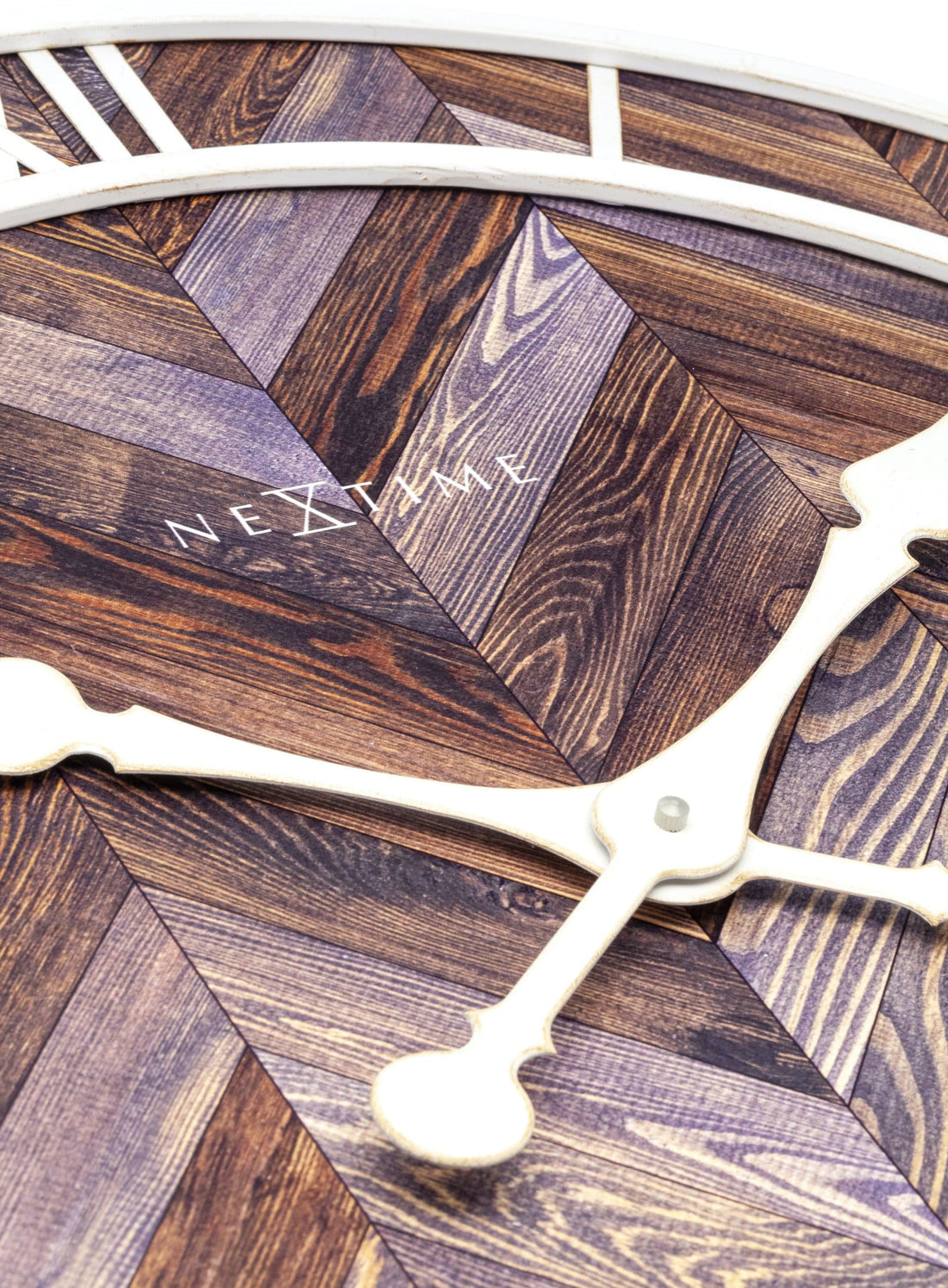 Wall clock -  58 cm - Wood/Metal - 'Roman Vintage' - Goat Corp