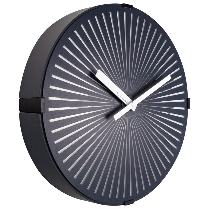 Wall Clock with moving Running Dog - 30.5cm - Goat Corp