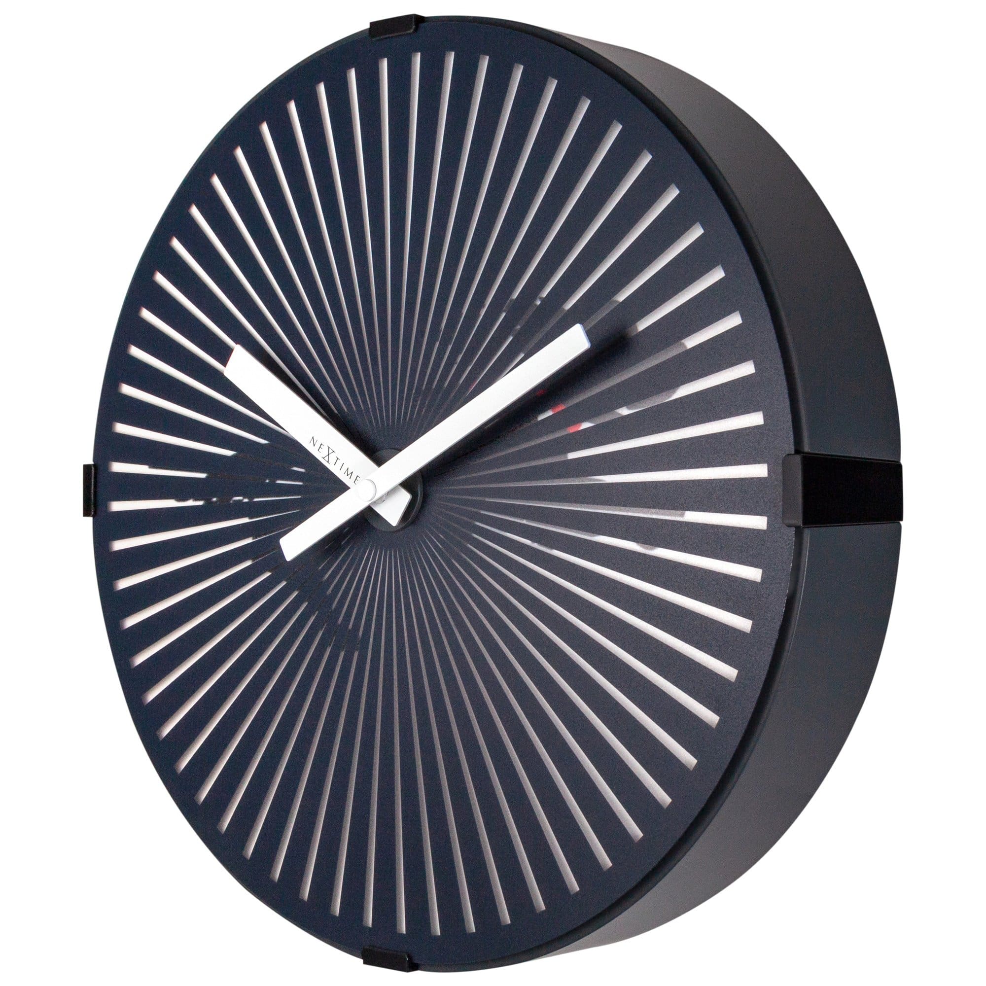 Wall Clock with moving Running Dog - 30.5cm - Goat Corp