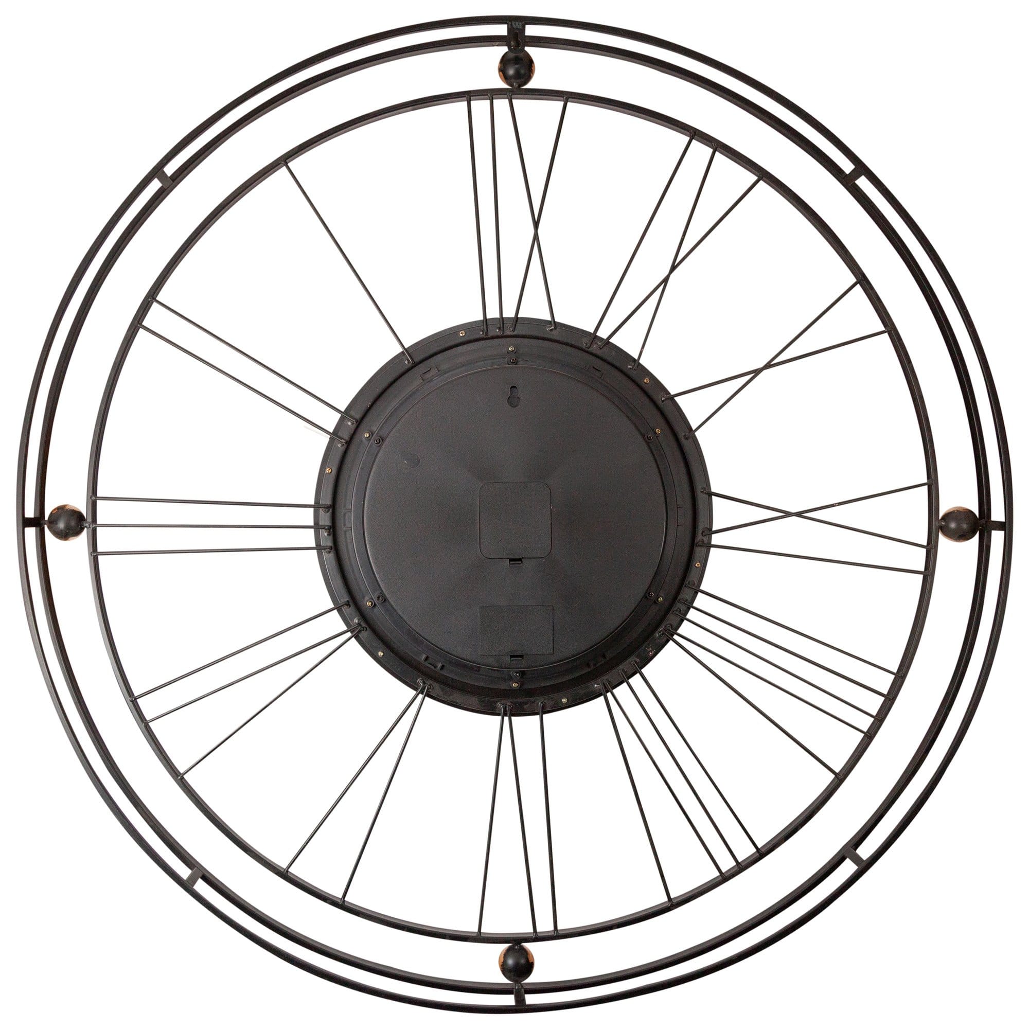 Roman Gear Clock XXL - 90.5cm -  Metal - Roman Gear Clock - Goat Corp