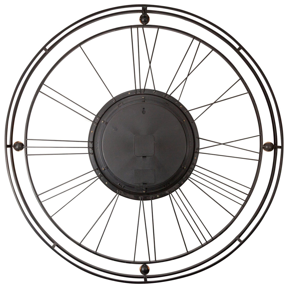 Roman Gear Clock XXL - 90.5cm -  Metal - Roman Gear Clock - Goat Corp