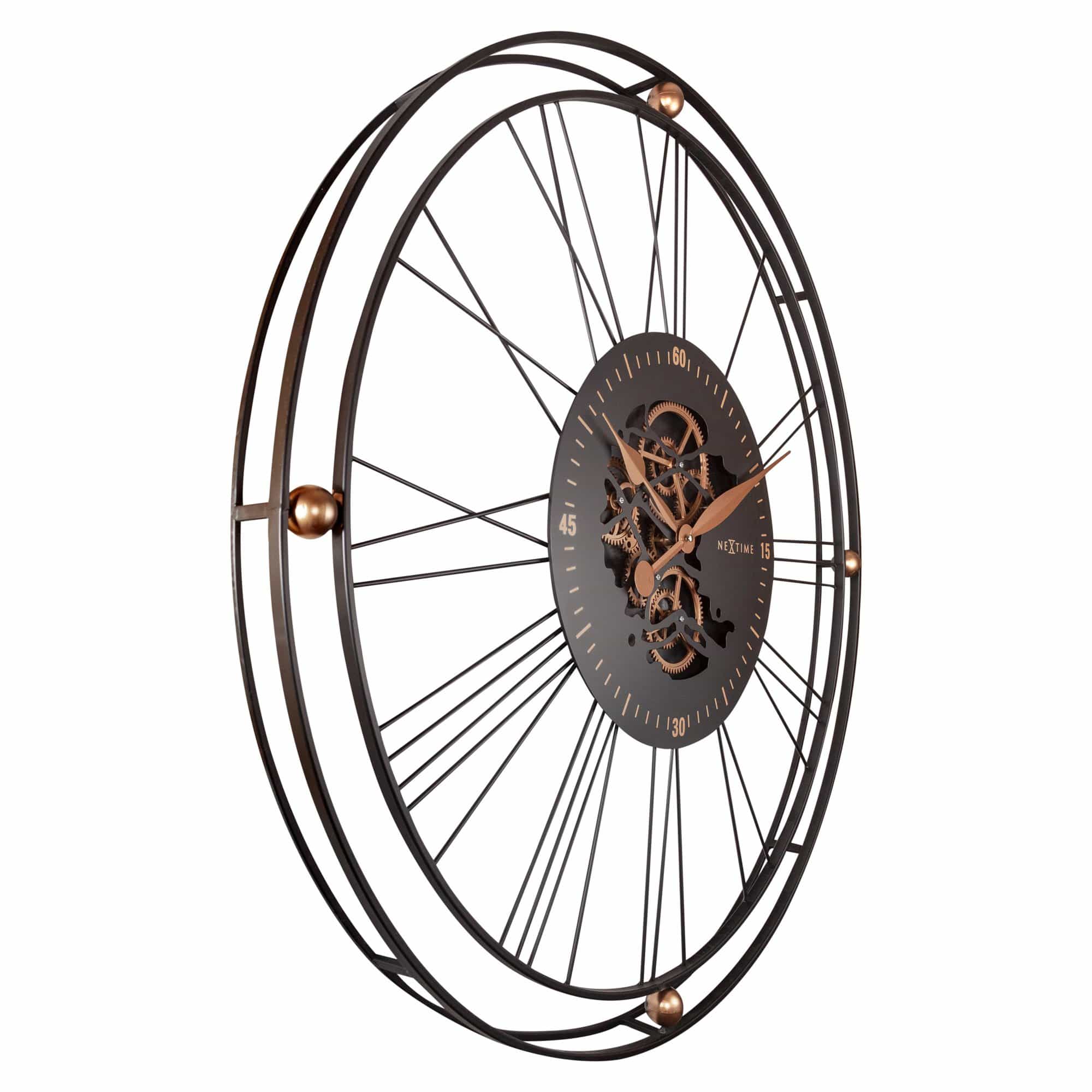 Roman Gear Clock XXL - 90.5cm -  Metal - Roman Gear Clock - Goat Corp