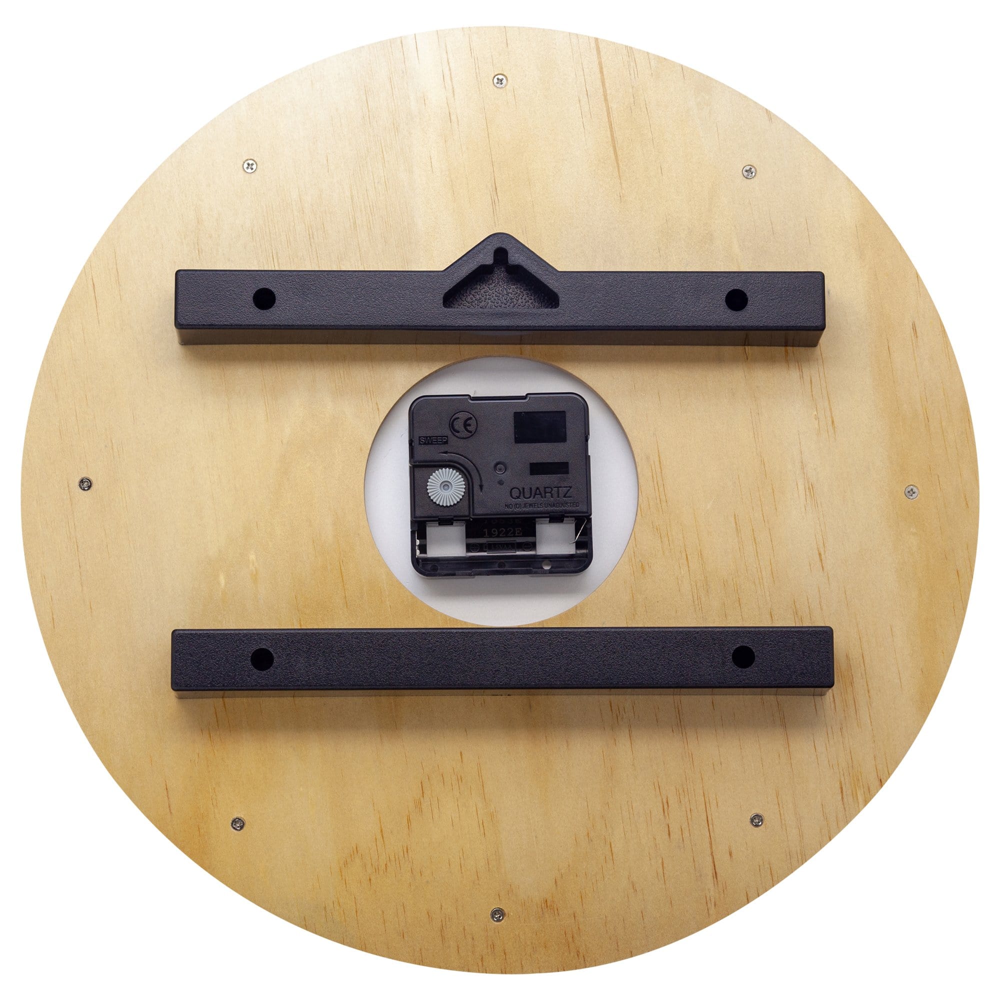 Japanese Design Wall Clock - Concrete/Wood - 30cm - Taimingu - Goat Corp