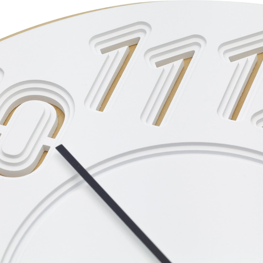 Japanese Design Wall Clock - Concrete/Wood - 30cm - Taimingu - Goat Corp