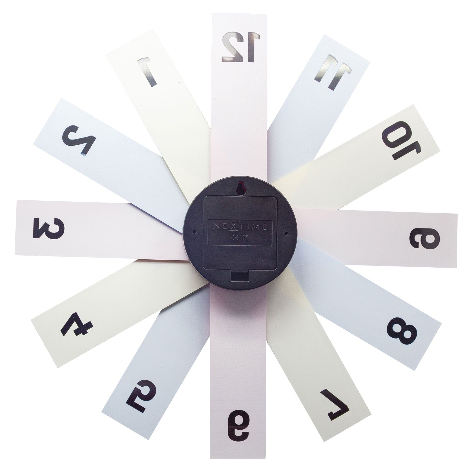 Wall clock 40cm - Silent - Acrylic/Metal - "Plexi" - Goat Corp