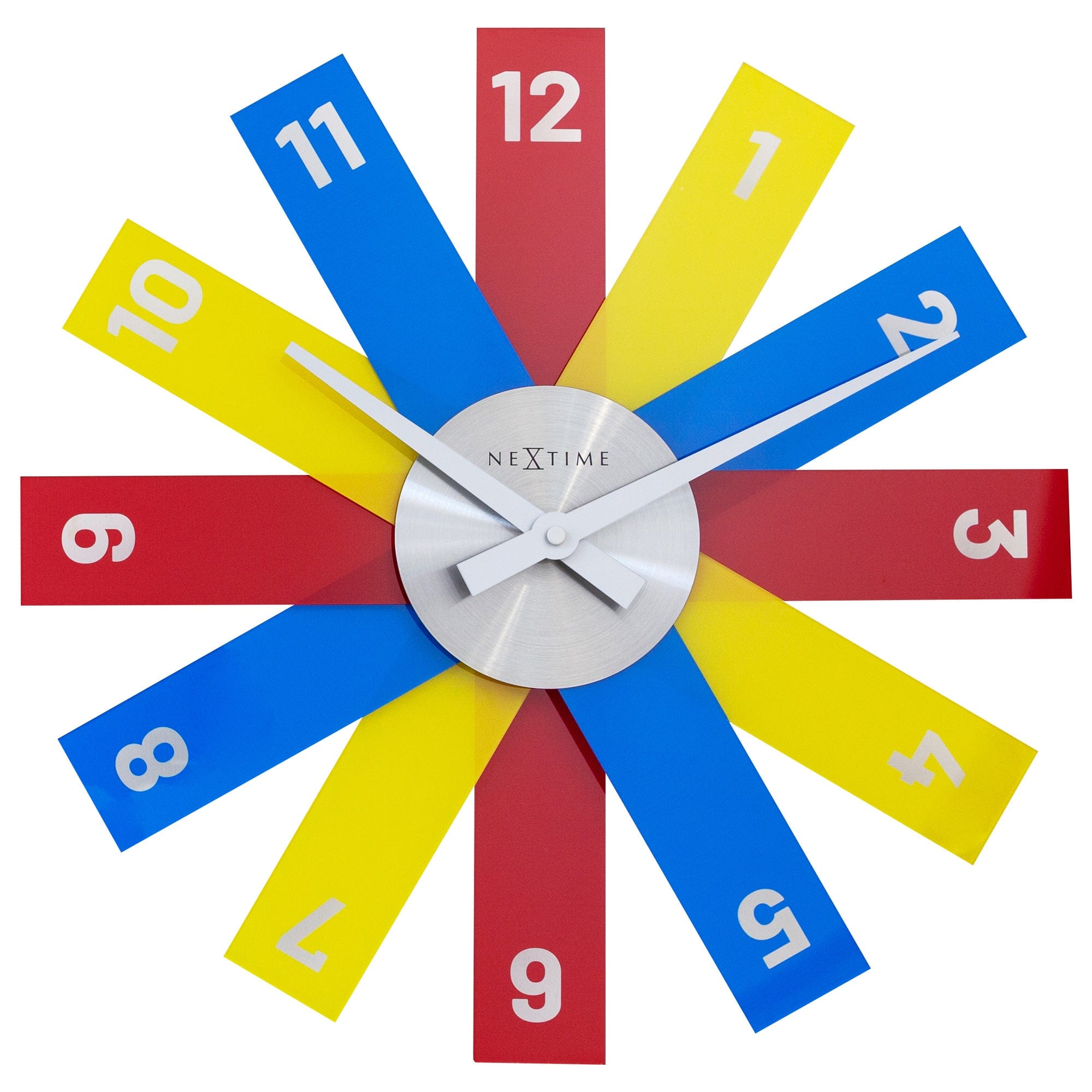 Wall clock 40cm - Silent - Acrylic/Metal - "Plexi" - Goat Corp