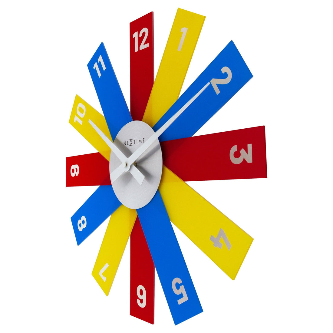 Wall clock 40cm - Silent - Acrylic/Metal - "Plexi" - Goat Corp