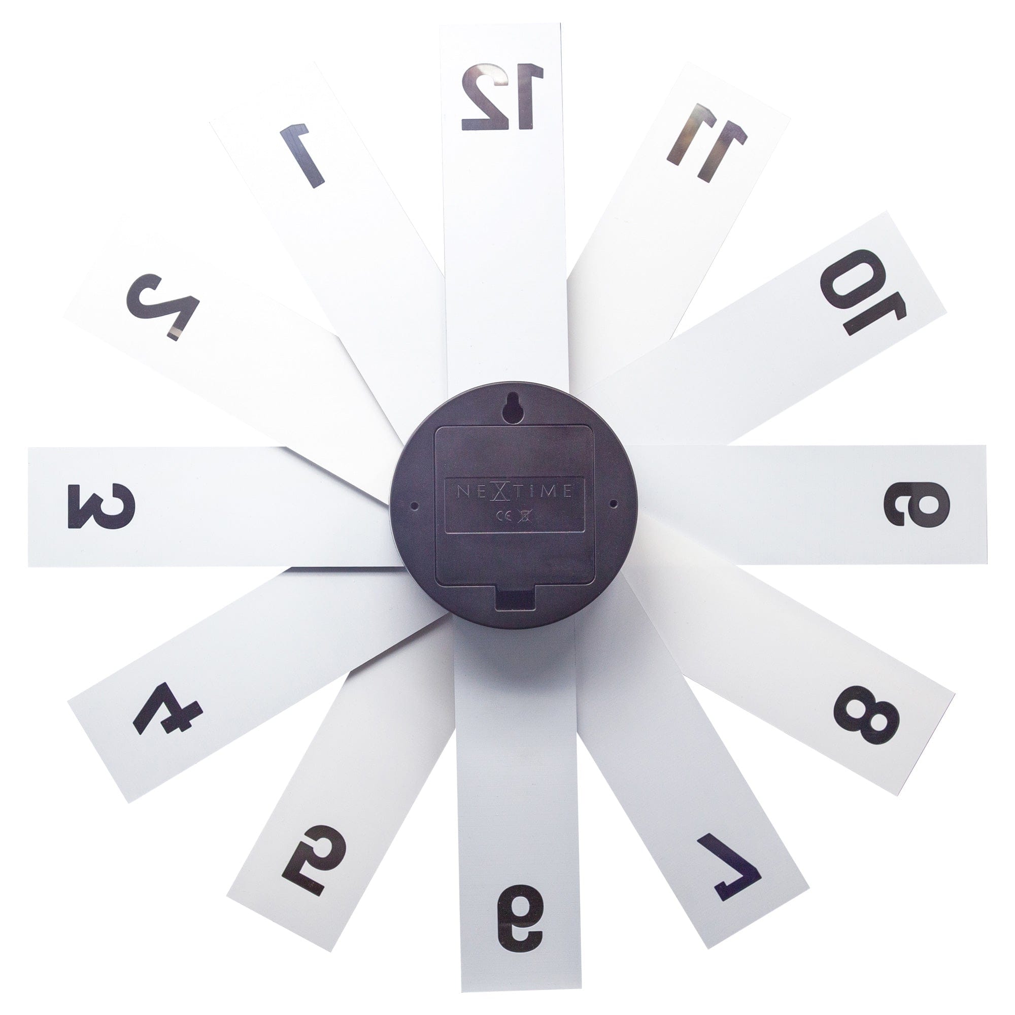 Wall clock 40cm - Silent - Acrylic/Metal - "Plexi" - Goat Corp