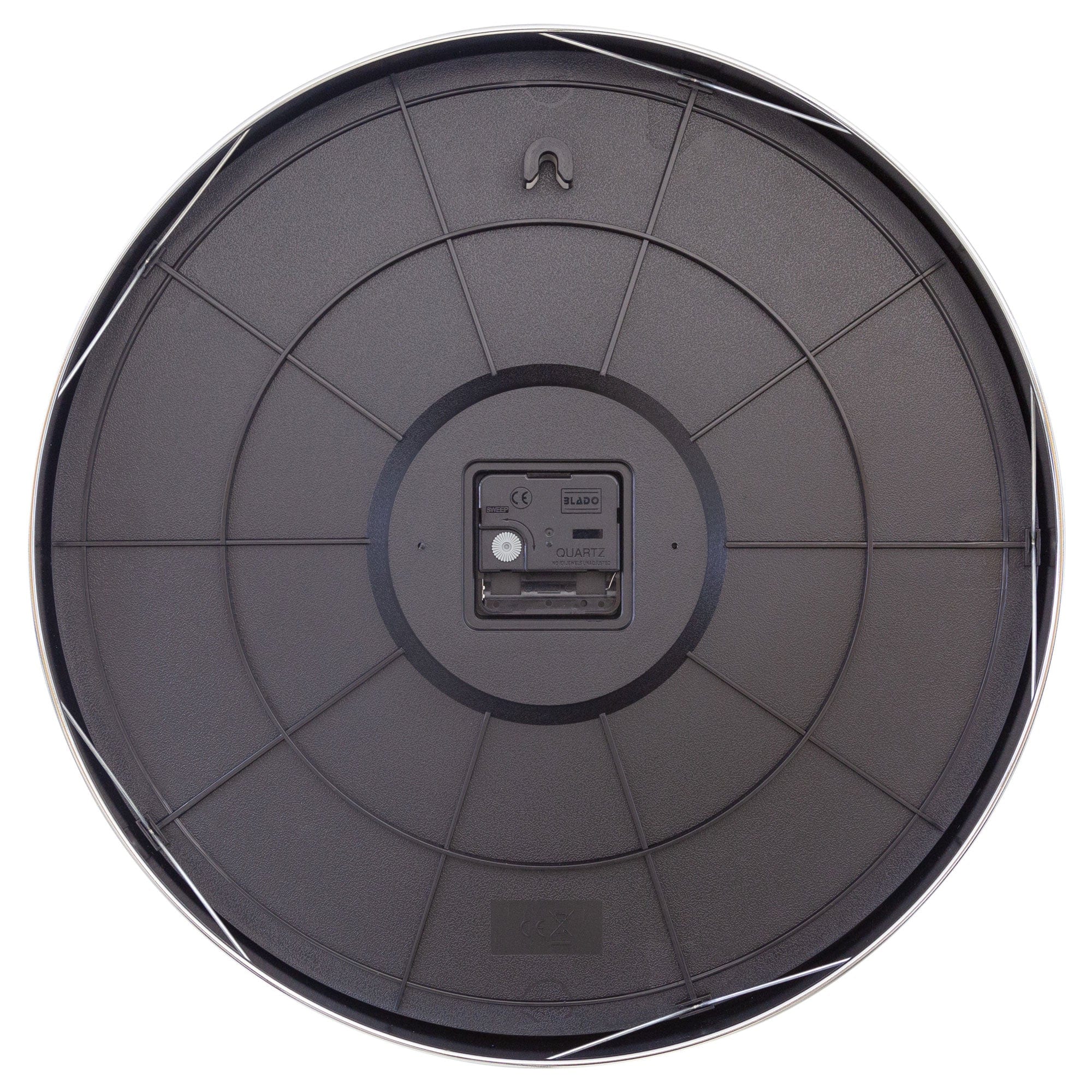 Wall clock 40cm - Silent - Metal - "Excentric" - Goat Corp