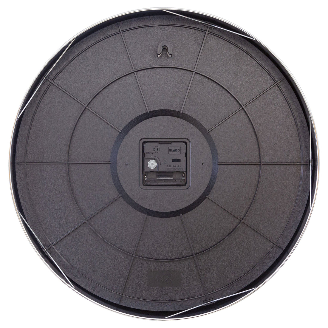 Wall clock 40cm - Silent - Metal - "Excentric" - Goat Corp