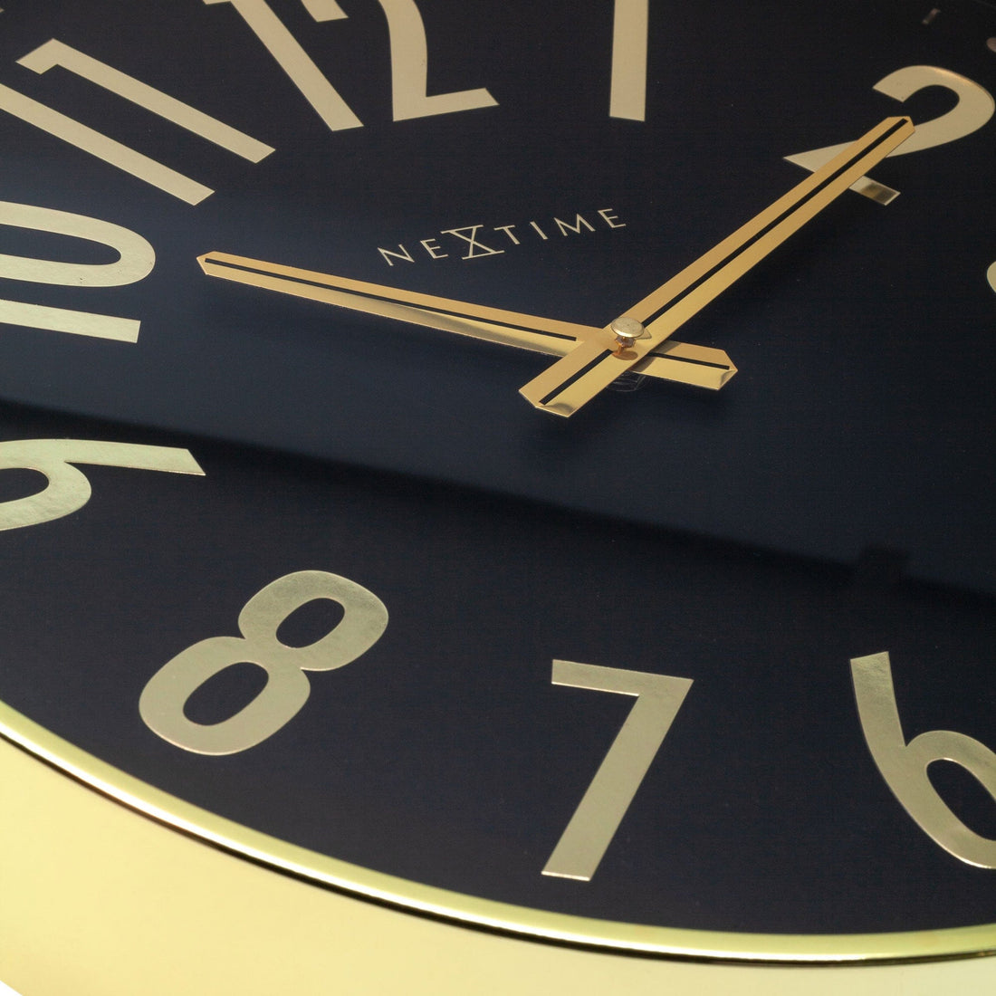 Wall clock 40cm - Silent - Metal - "Alchemy" - Goat Corp