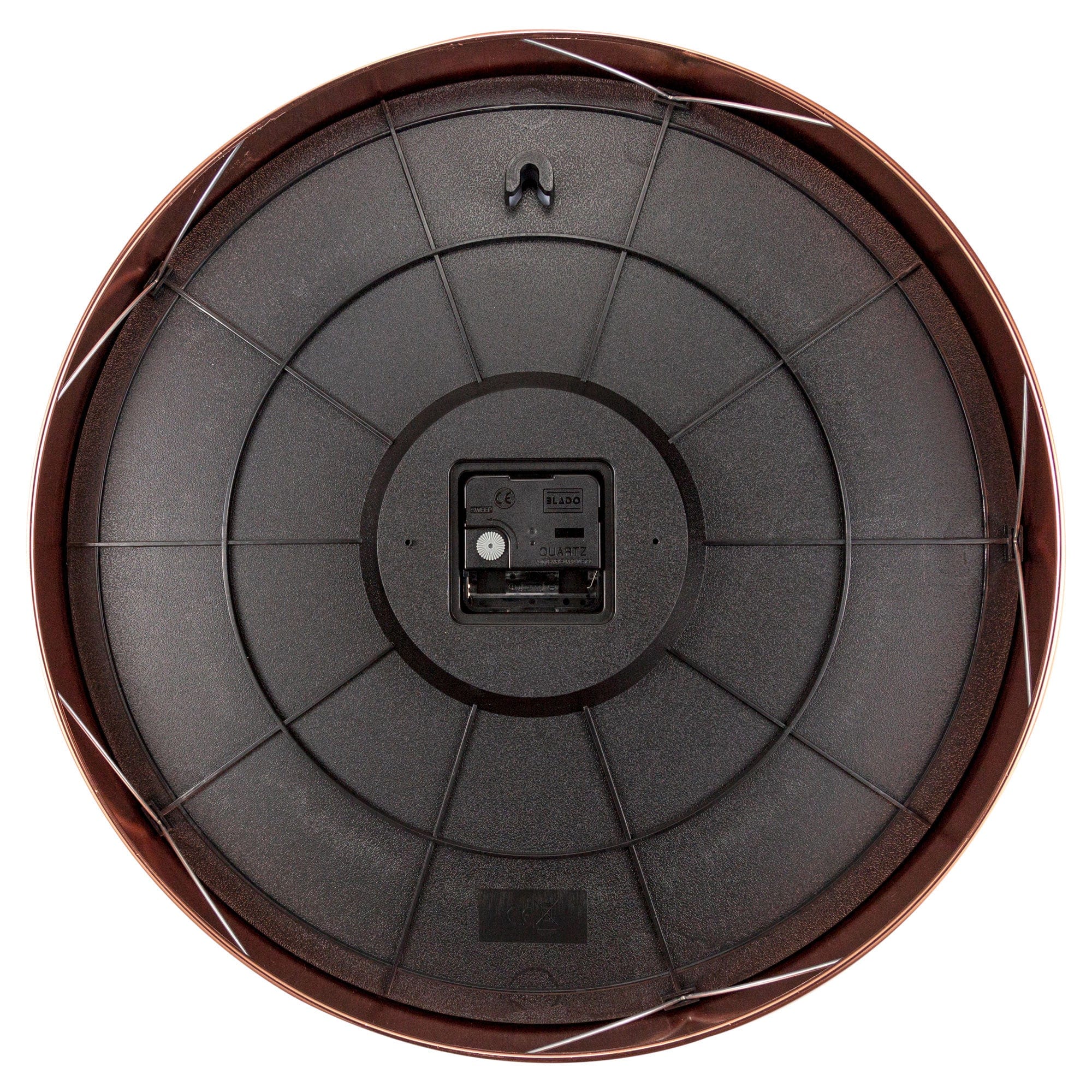 Wall clock 40cm - Silent - Metal - "Reflection" - Goat Corp