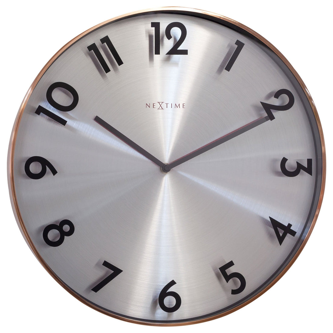 Wall clock 40cm - Silent - Metal - "Reflection" - Goat Corp