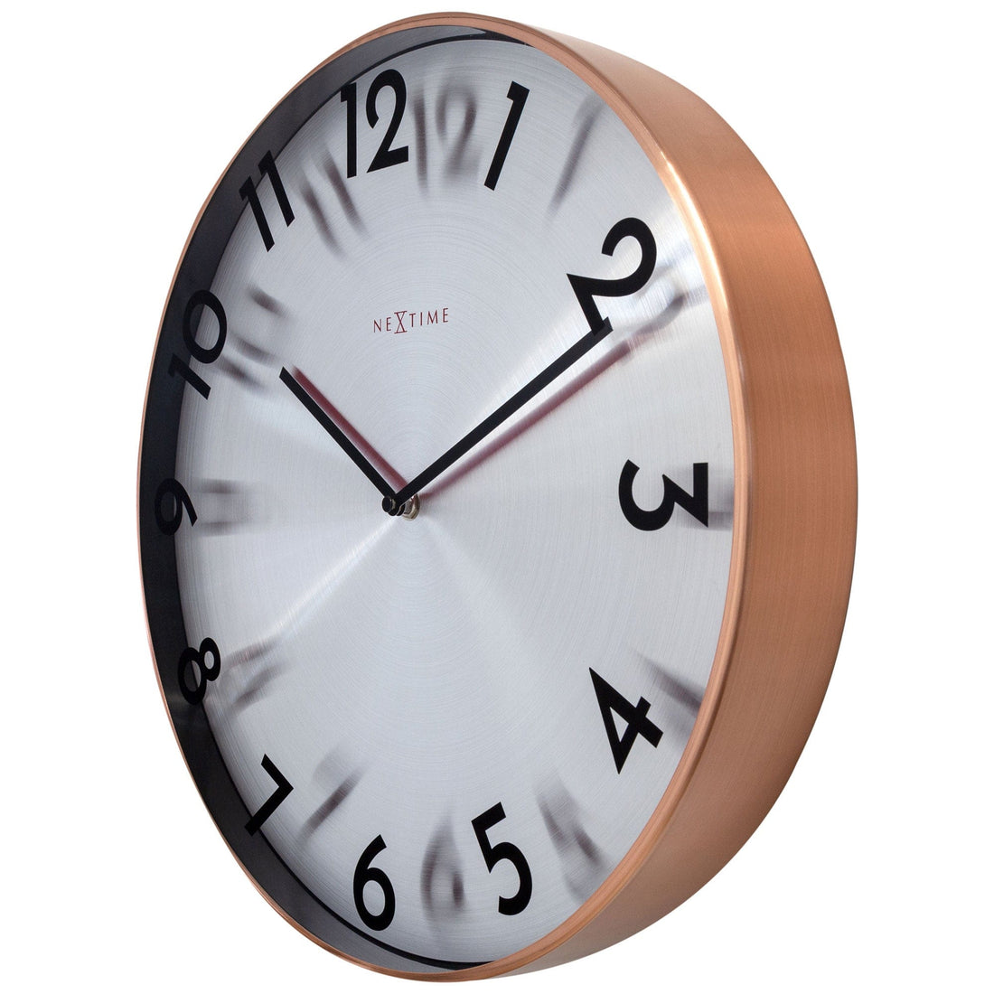 Wall clock 40cm - Silent - Metal - "Reflection" - Goat Corp