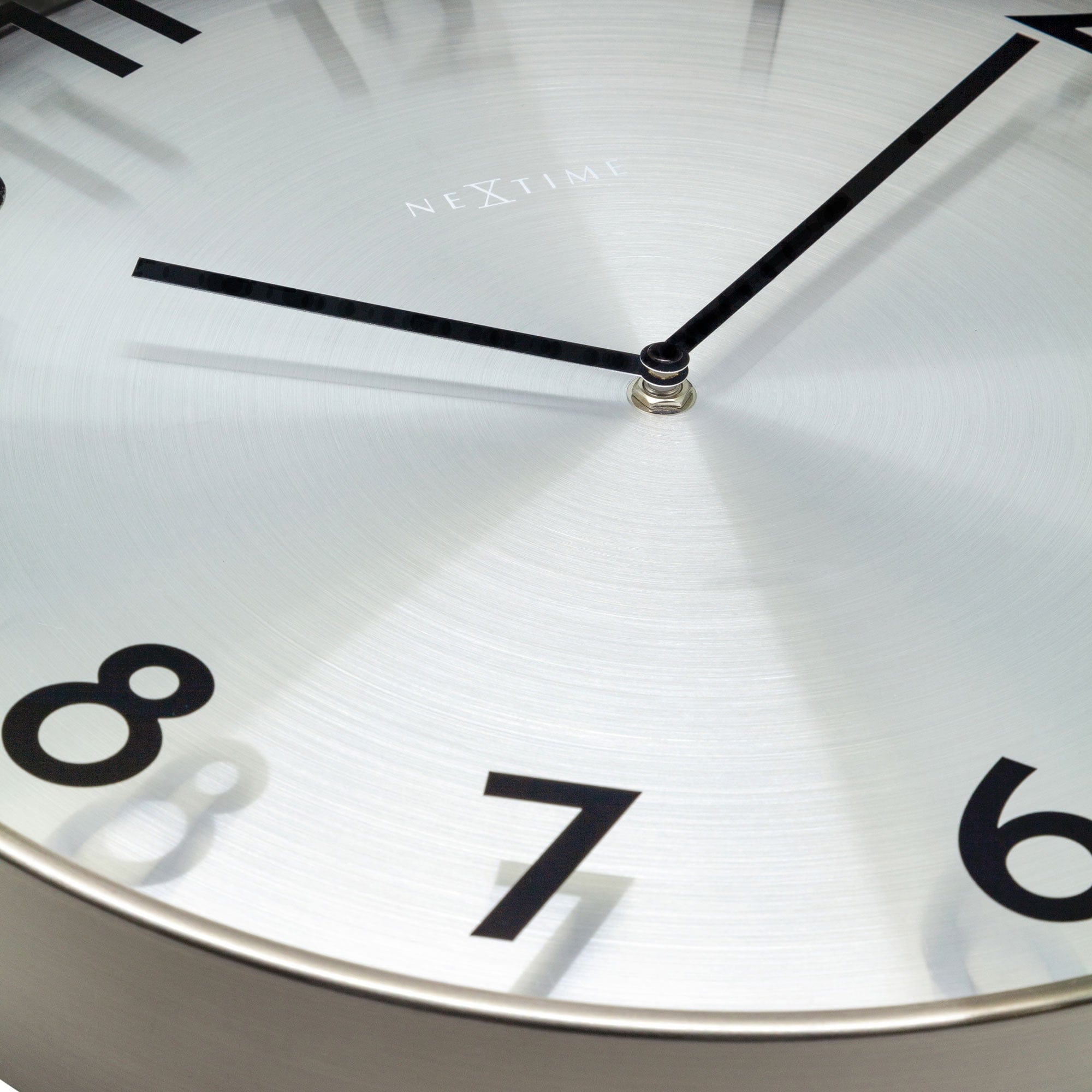 Wall clock 40cm - Silent - Metal - "Reflection" - Goat Corp