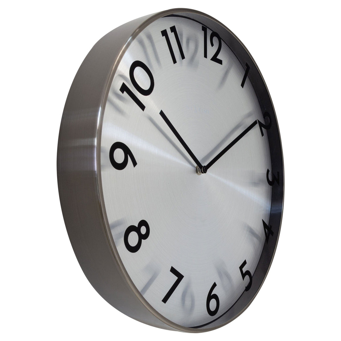 Wall clock 40cm - Silent - Metal - "Reflection" - Goat Corp
