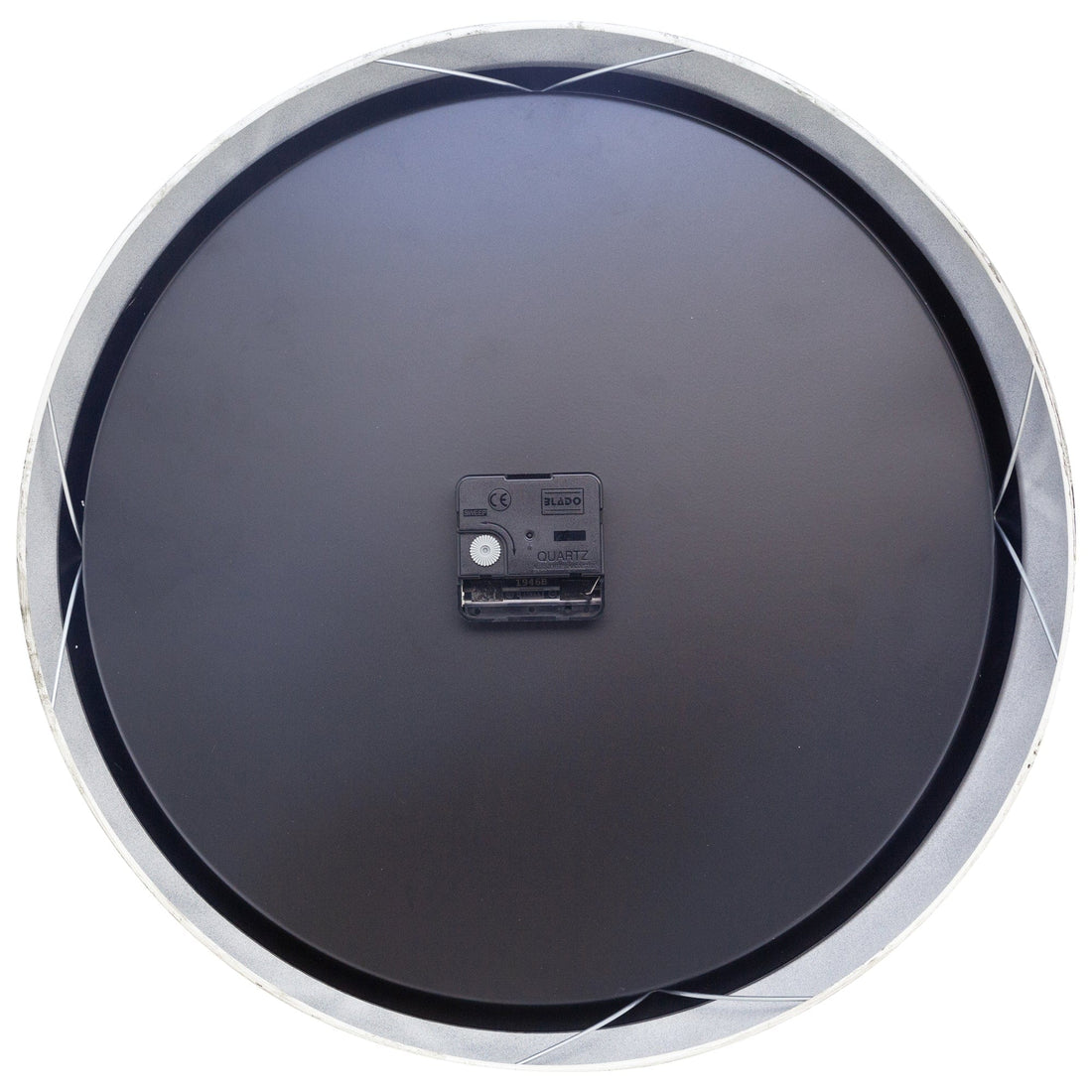 Wall clock 39cm - Silent - White - Metal - "Classic" - Goat Corp