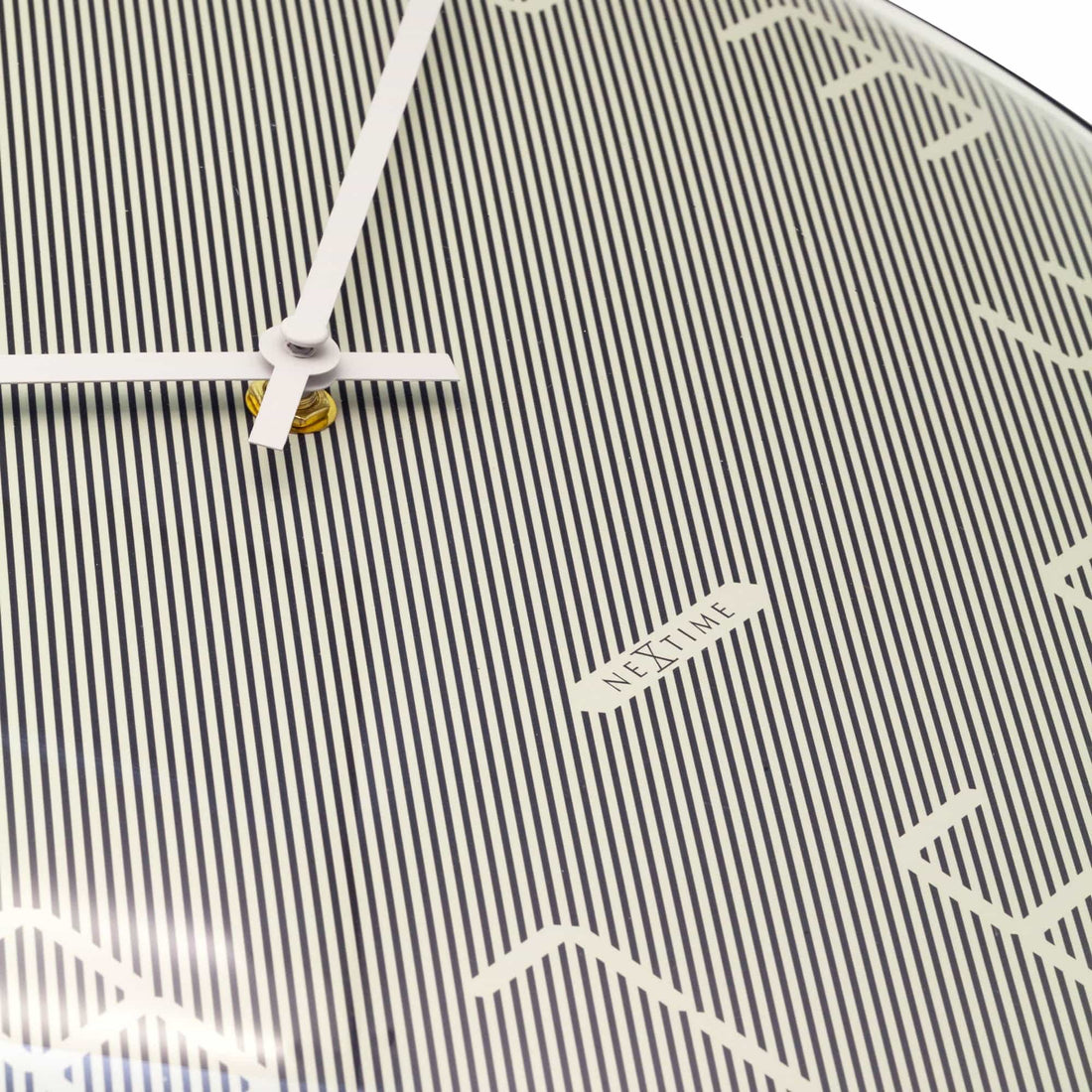 Wall Clock 35cm Domed Glass Lens - Silent - Glass -"Shade" - Goat Corp