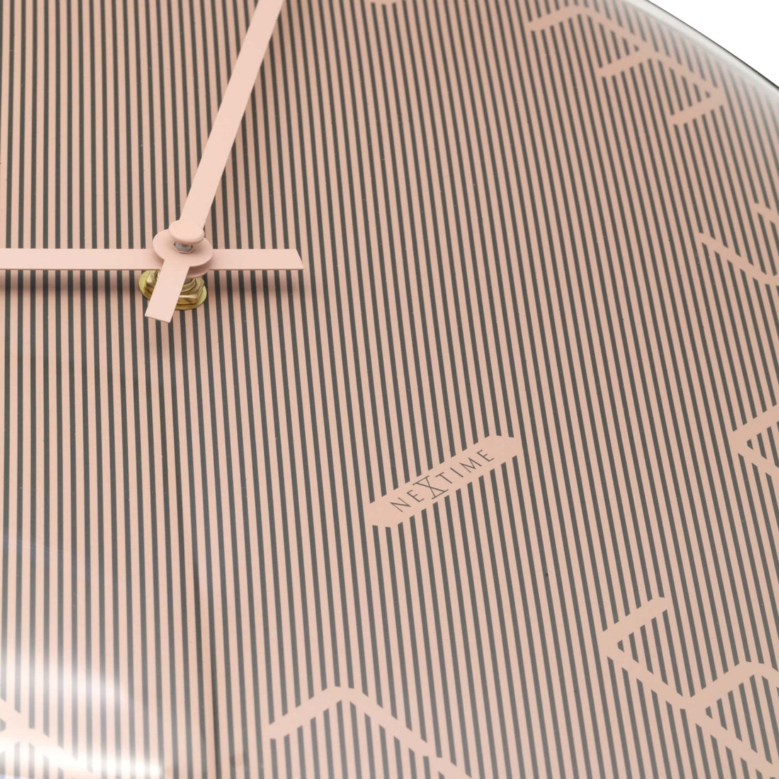 Wall Clock 35cm Domed Glass Lens - Silent - Glass -"Shade" - Goat Corp