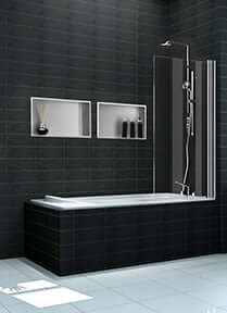 Demis inbouwnis 30 x 60 x 10 cm RVS