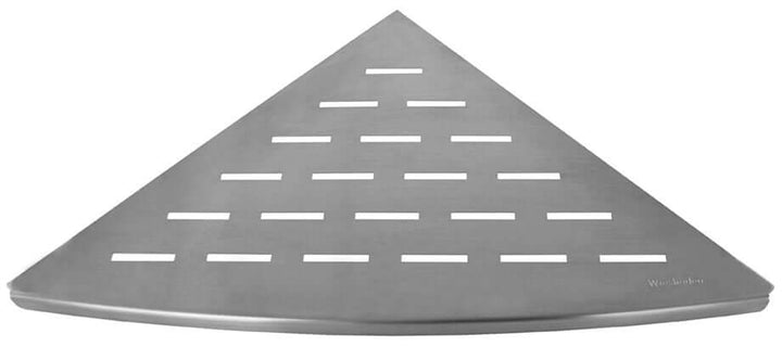 Wiesbaden Hoekplank Driehoek 29x29 cm RVS