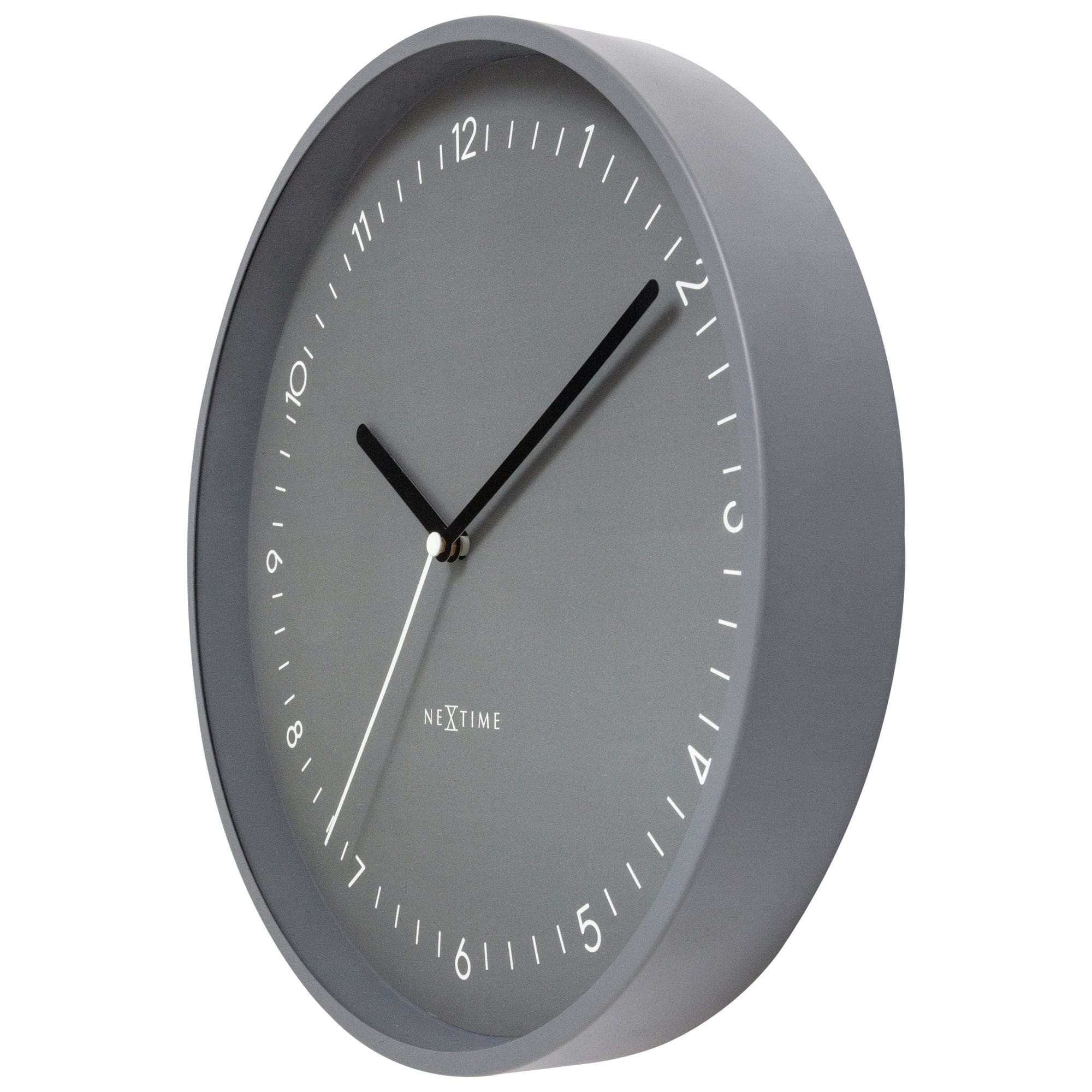 Wall clock 30cm - Silent - Aluminium - "Berlin" - Goat Corp