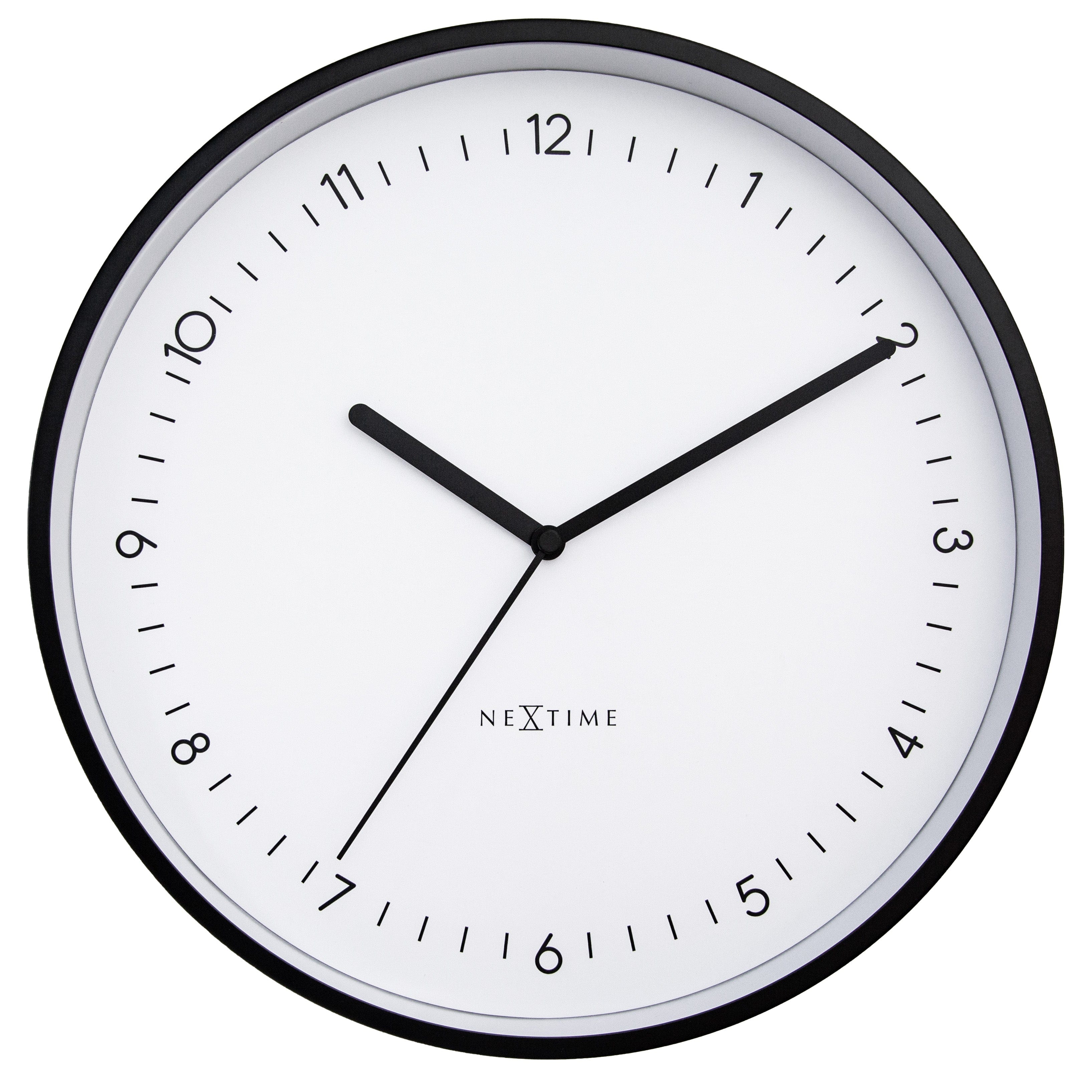 Wall clock 30cm - Silent - Aluminium - "Berlin" - Goat Corp
