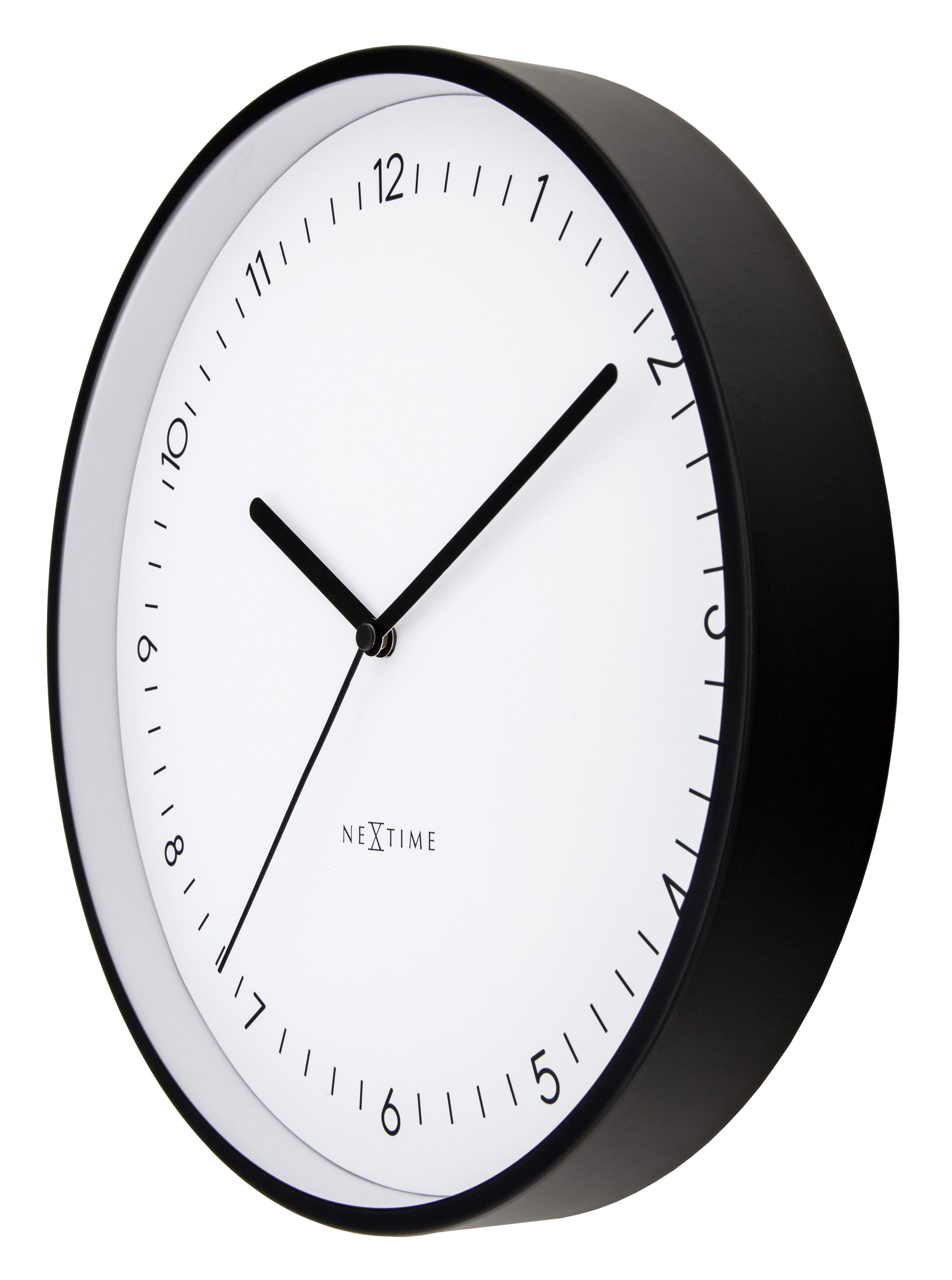 Wall clock 30cm - Silent - Aluminium - "Berlin" - Goat Corp