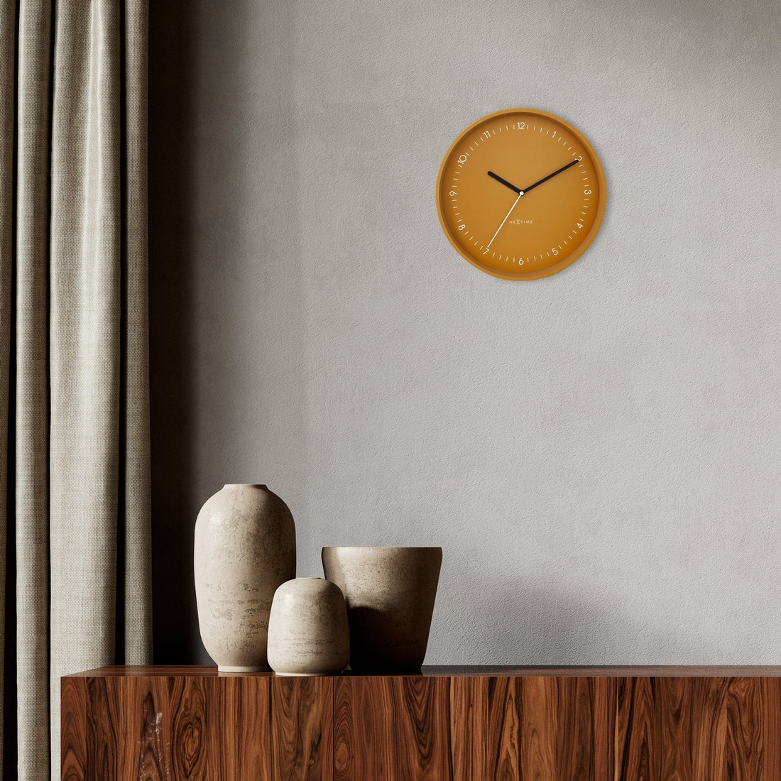 Wall clock 30cm - Silent - Aluminium - "Berlin" - Goat Corp