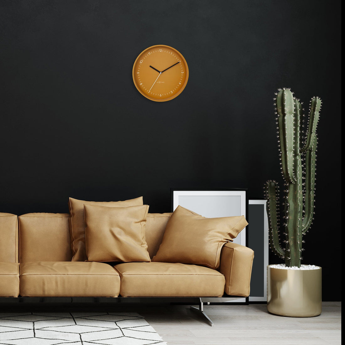 Wall clock 30cm - Silent - Aluminium - "Berlin" - Goat Corp