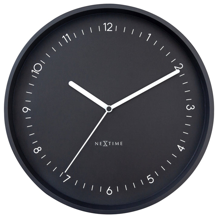 Wall clock 30cm - Silent - Aluminium - "Berlin" - Goat Corp