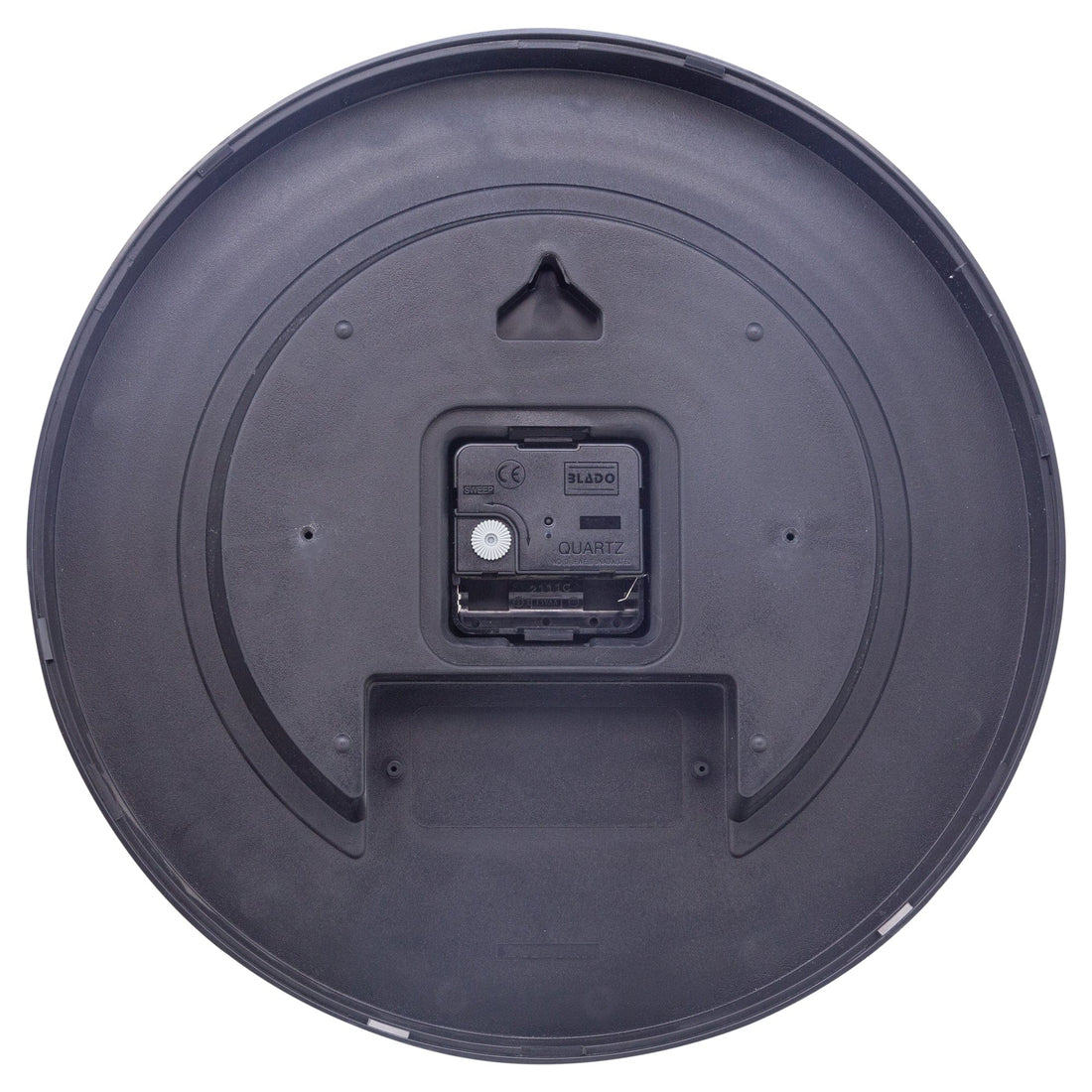 Wall clock 30cm - Silent - Blue - Plastic - "Pond" - Goat Corp