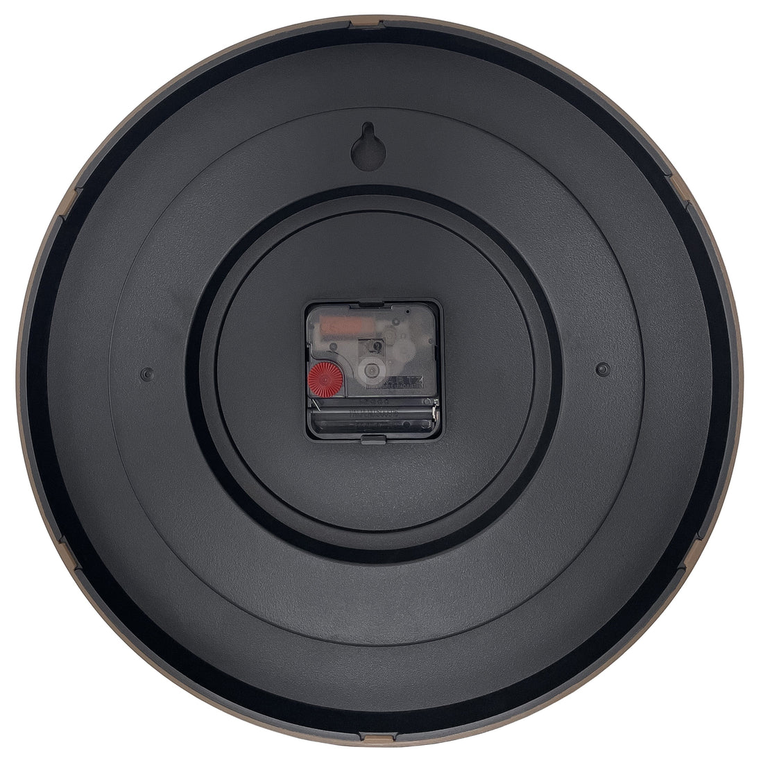 Wall clock 30cm-Silent-Black/White-Plastic-NeXtime 'Dickens' - Goat Corp