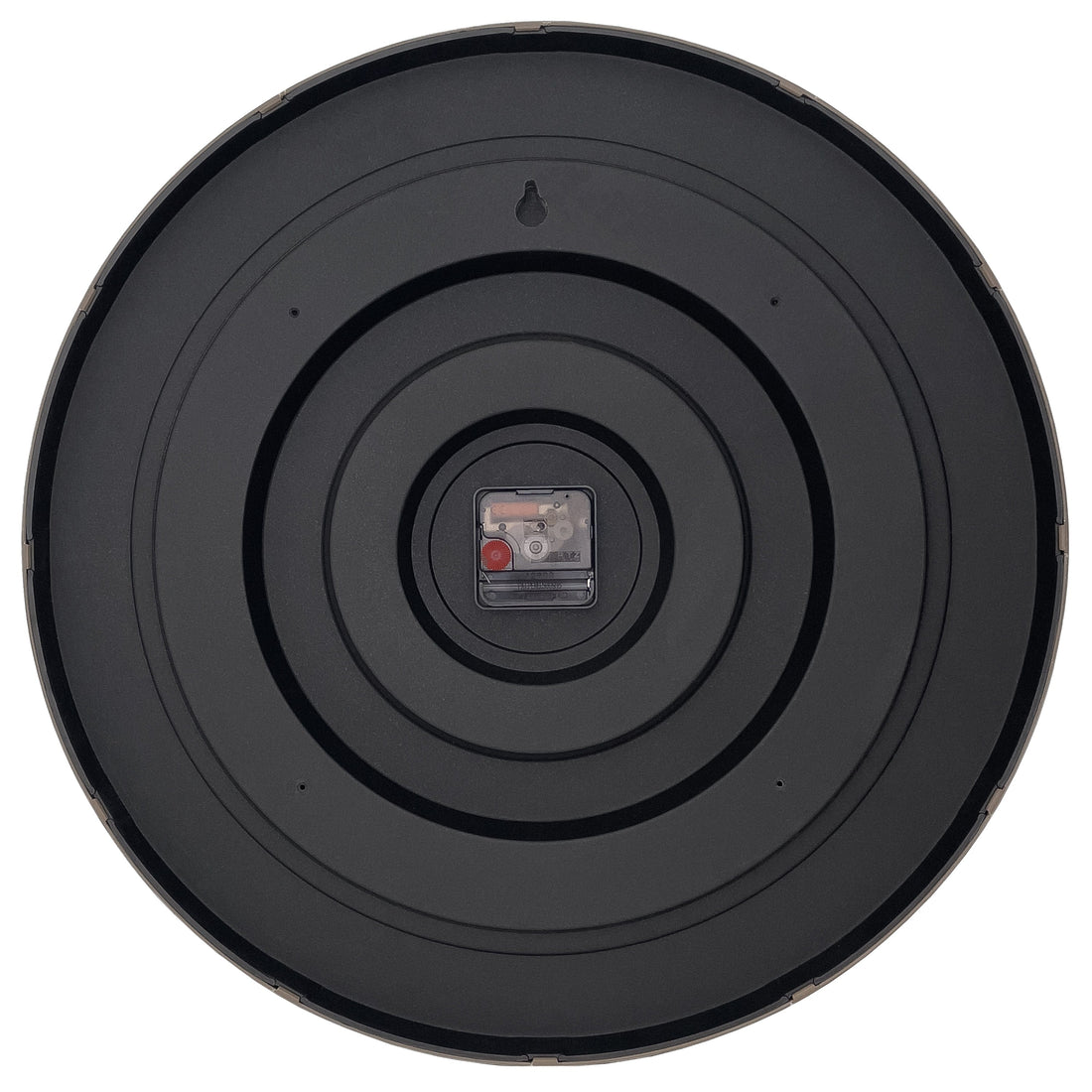 Wall clock 50cm-Silent-Black/White-Plastic-NeXtime 'Dickens Large' - Goat Corp