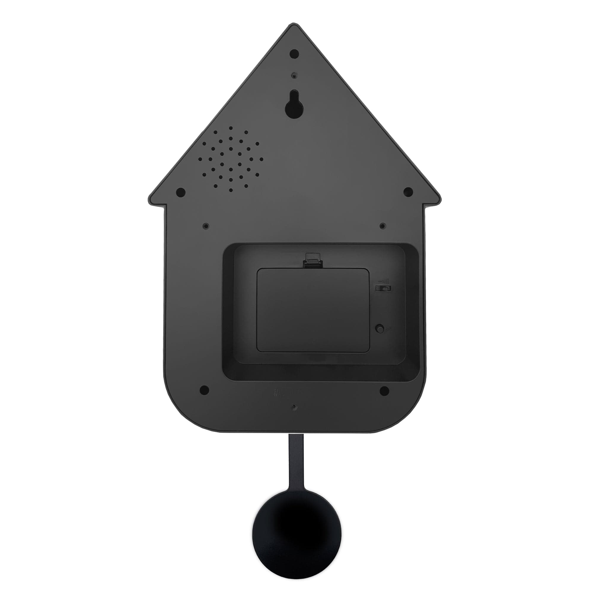 Wall clock 21.5x41.5x8.5cm - Pendulum - Cuckoo -NeXtime 'Twitter' - Goat Corp