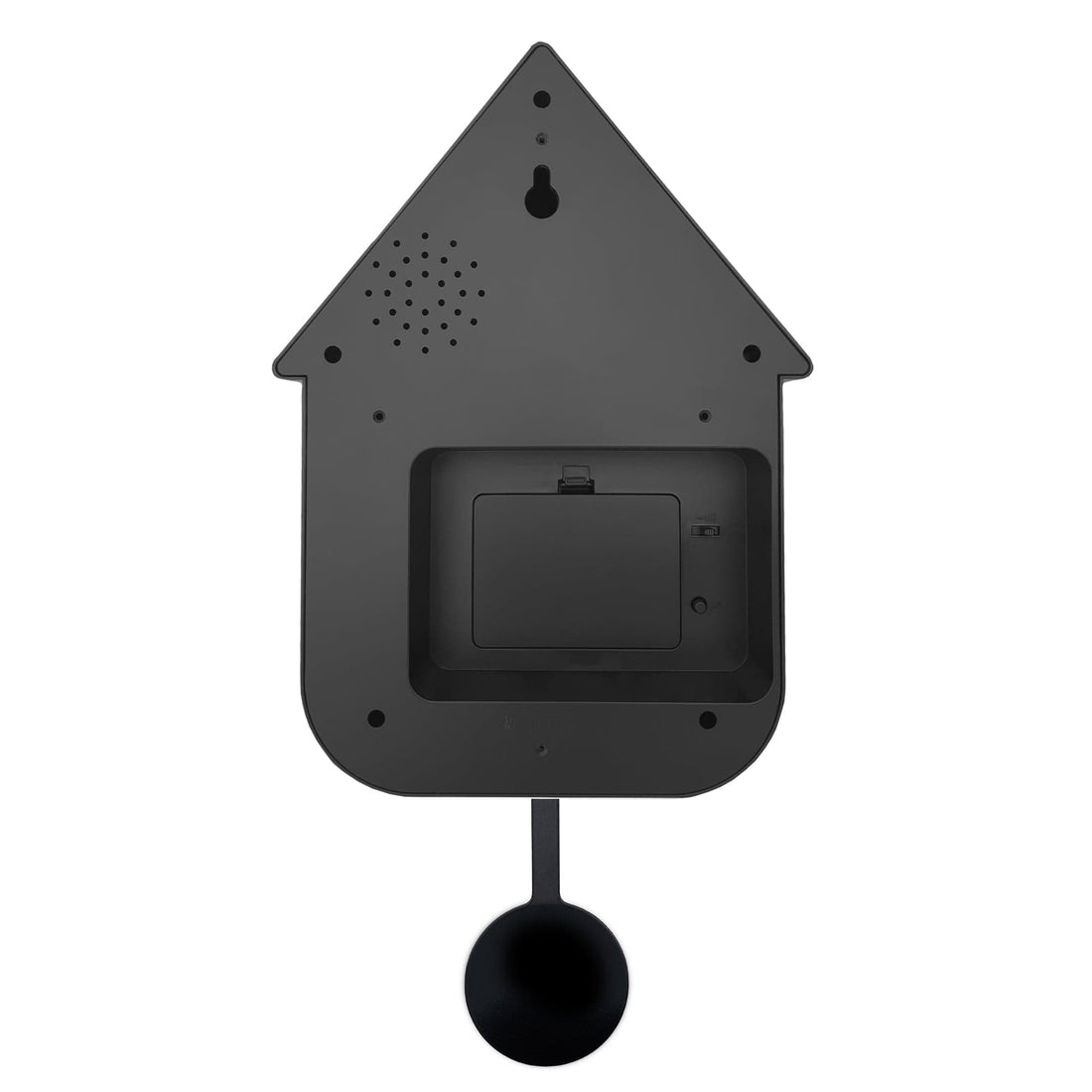 Wall clock 21.5x41.5x8.5cm - Pendulum - Cuckoo -NeXtime 'Twitter' - Goat Corp