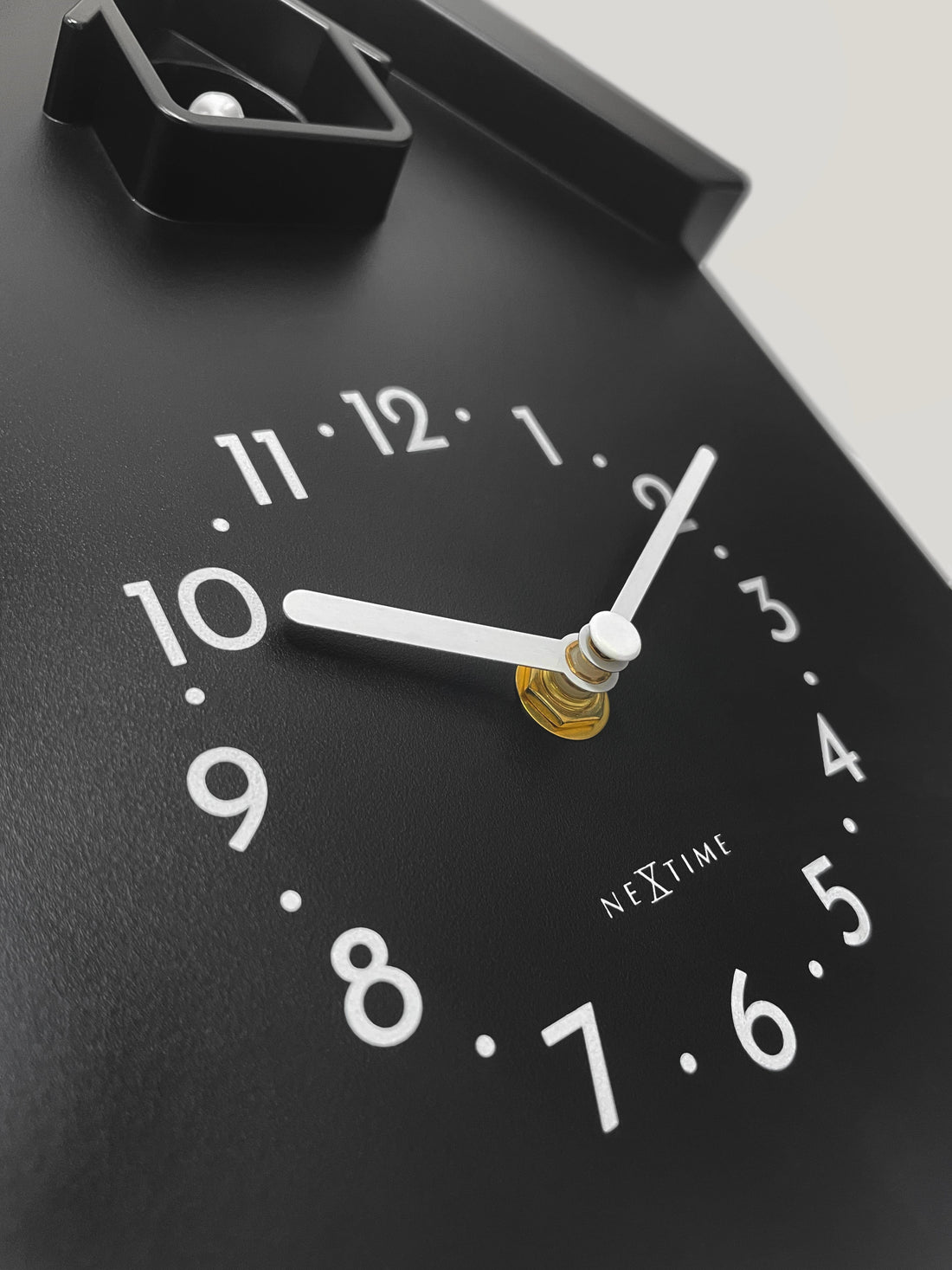 Wall clock 21.5x41.5x8.5cm - Pendulum - Cuckoo -NeXtime 'Twitter' - Goat Corp