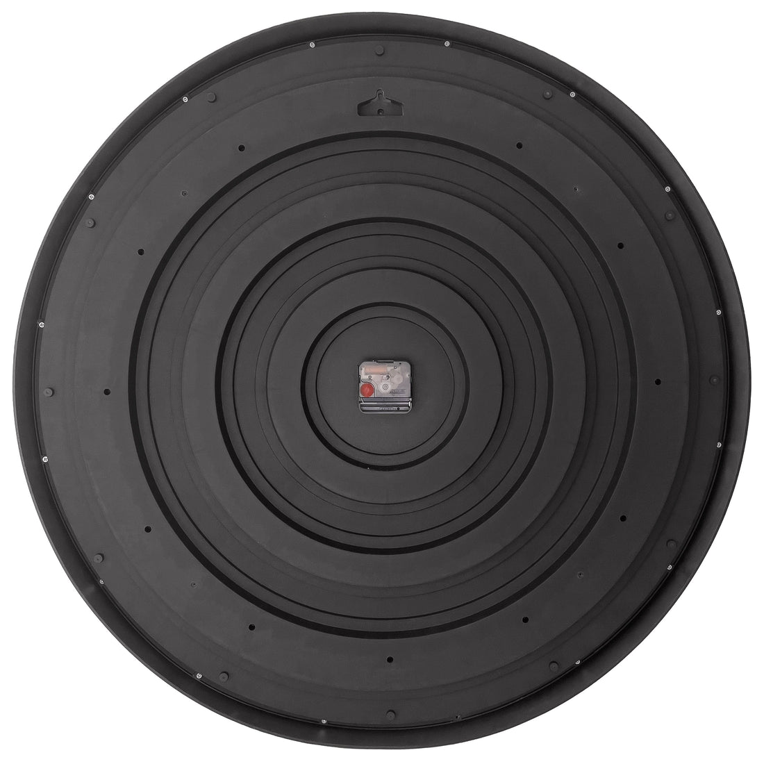 Wall clock 77cm-Black/White-Plastic-NeXtime 'Galaxy Large' - Goat Corp