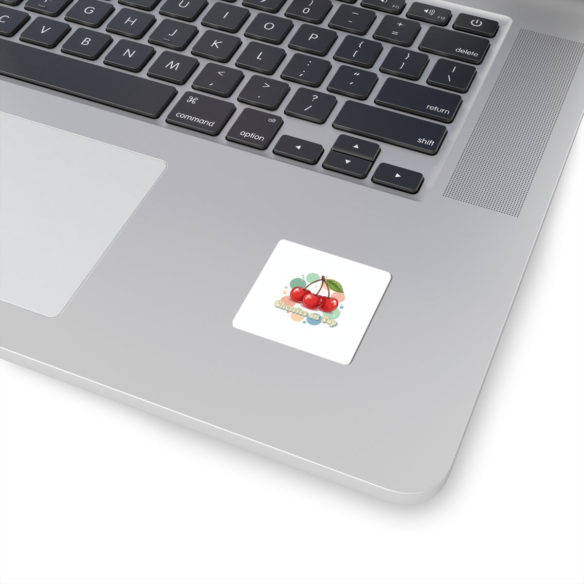 Cherries on Top Sticker | Vintage Kawaii Fruit Design