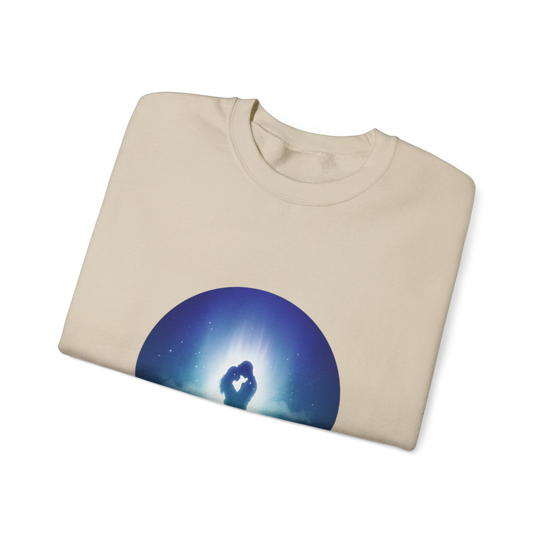 Afterlight Nightscape Crewneck Sweatshirt | luminous, cinematic glow