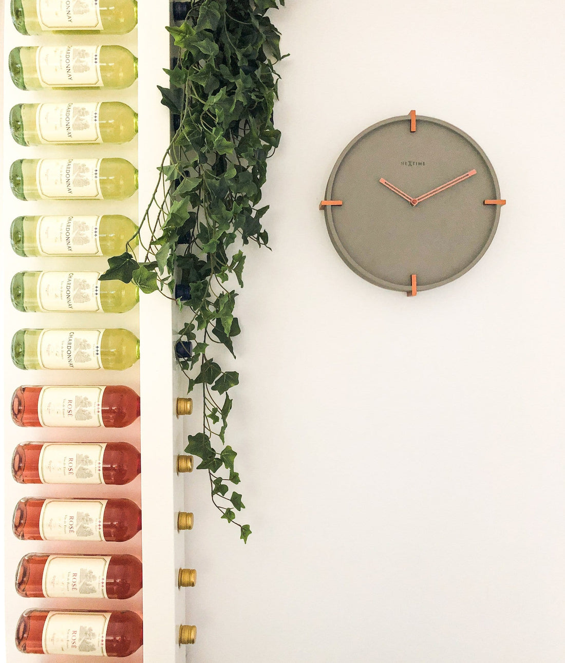 Wall clock -  32 cm - Concrete - 'Mohawk Wall' - Goat Corp