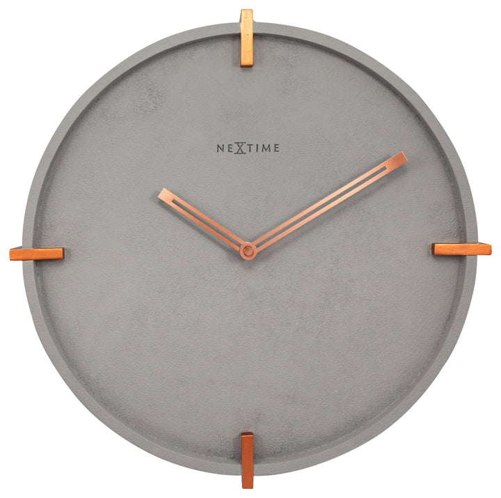 Wall clock -  32 cm - Concrete - 'Mohawk Wall' - Goat Corp