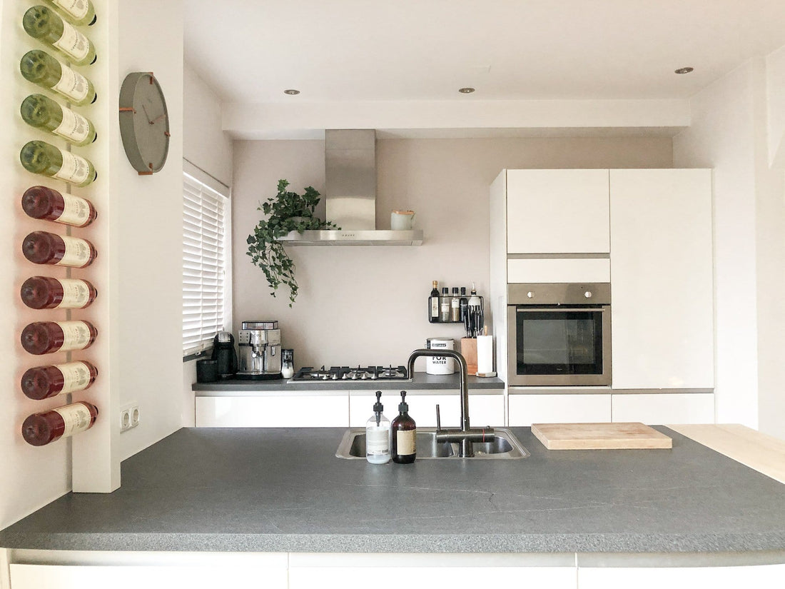 Wall clock -  32 cm - Concrete - 'Mohawk Wall' - Goat Corp