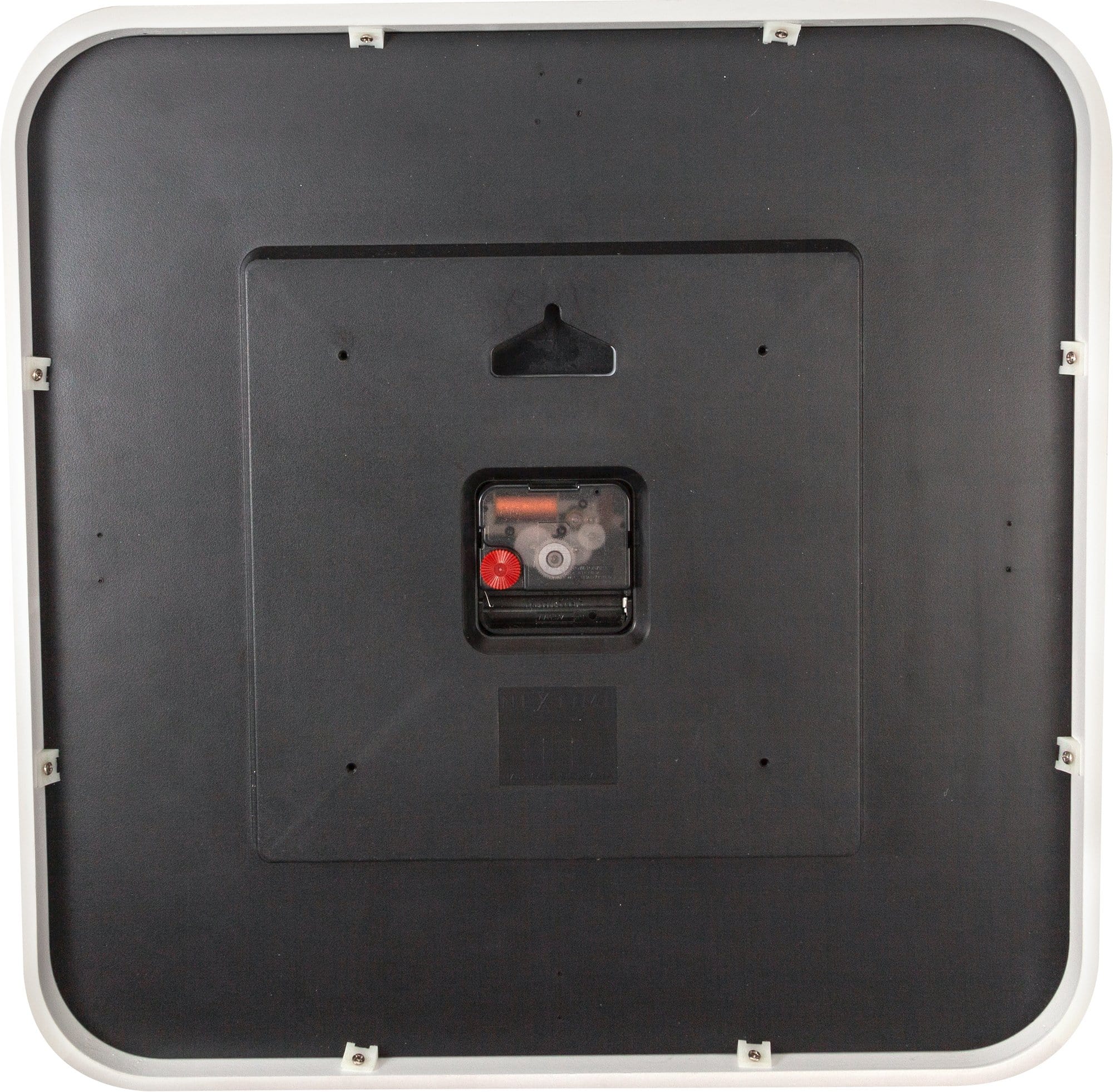 Wall clock - 40 x 40 x 4 cm - Wood - 'Square Wall' - Goat Corp