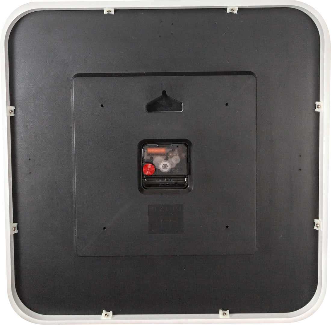 Wall clock - 40 x 40 x 4 cm - Wood - 'Square Wall' - Goat Corp